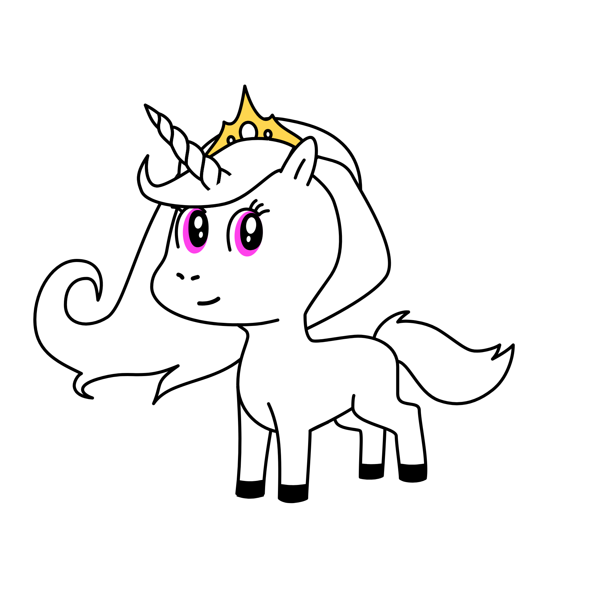 Angel, the unicorn