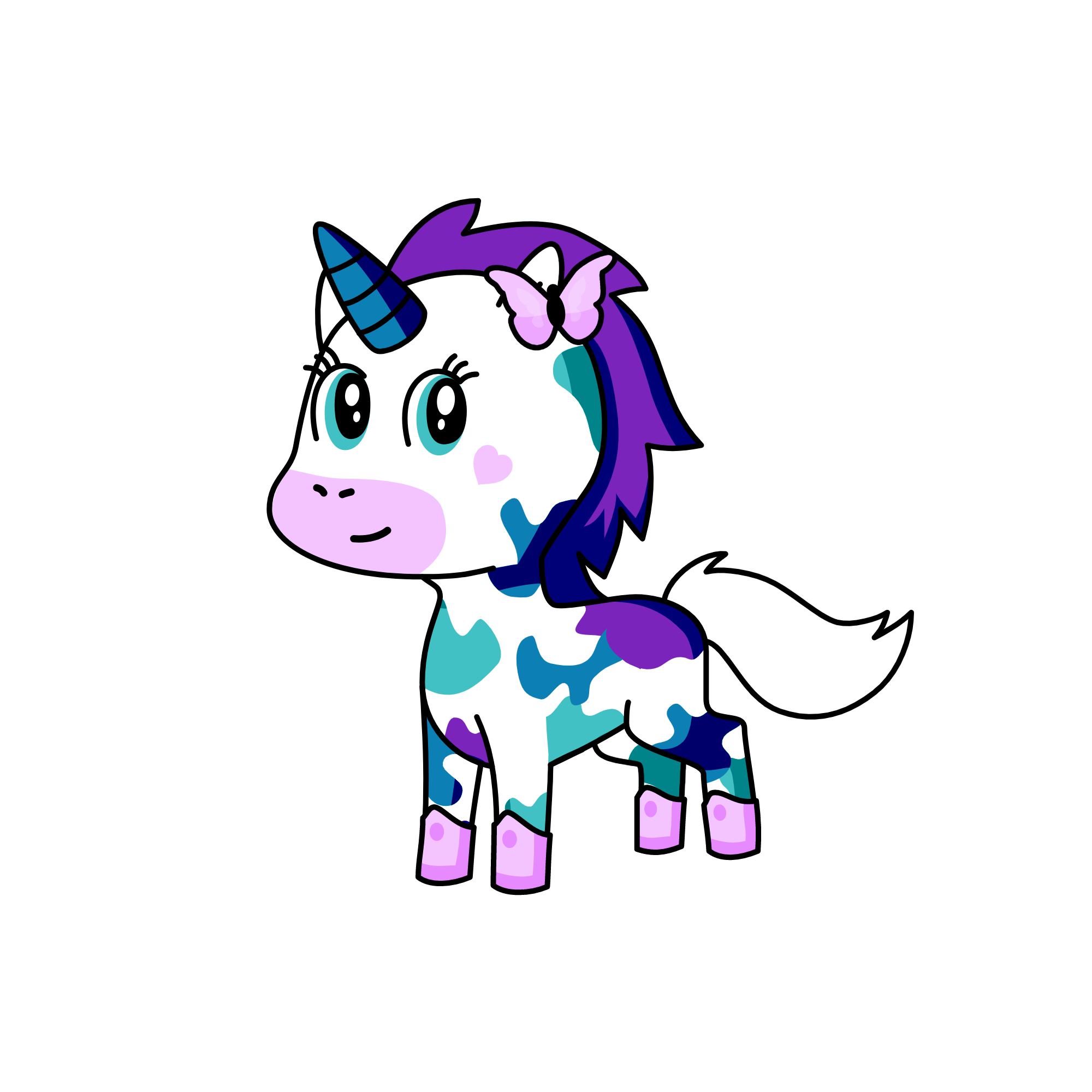 Butterfly, the unicorn