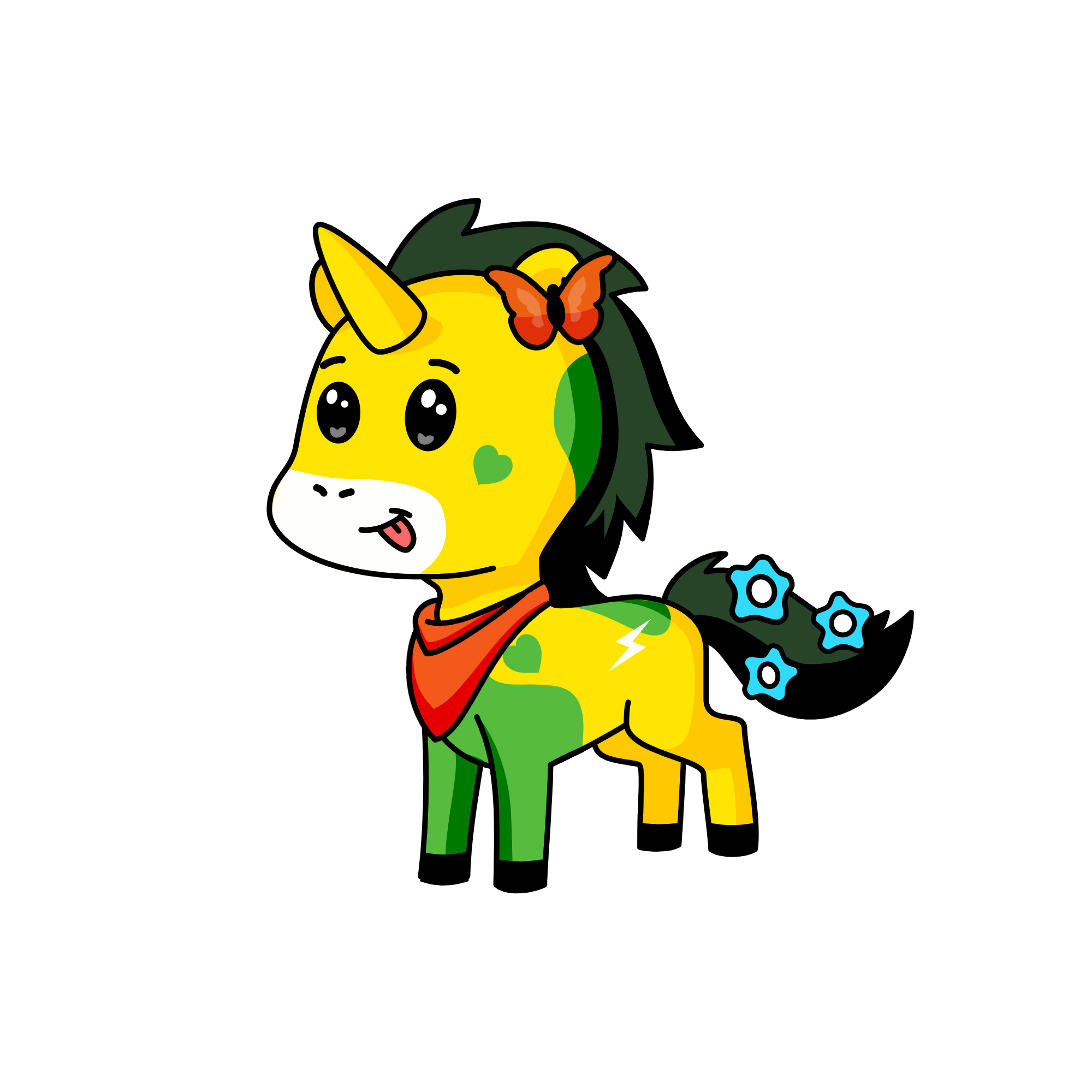 pusskalas, the unicorn