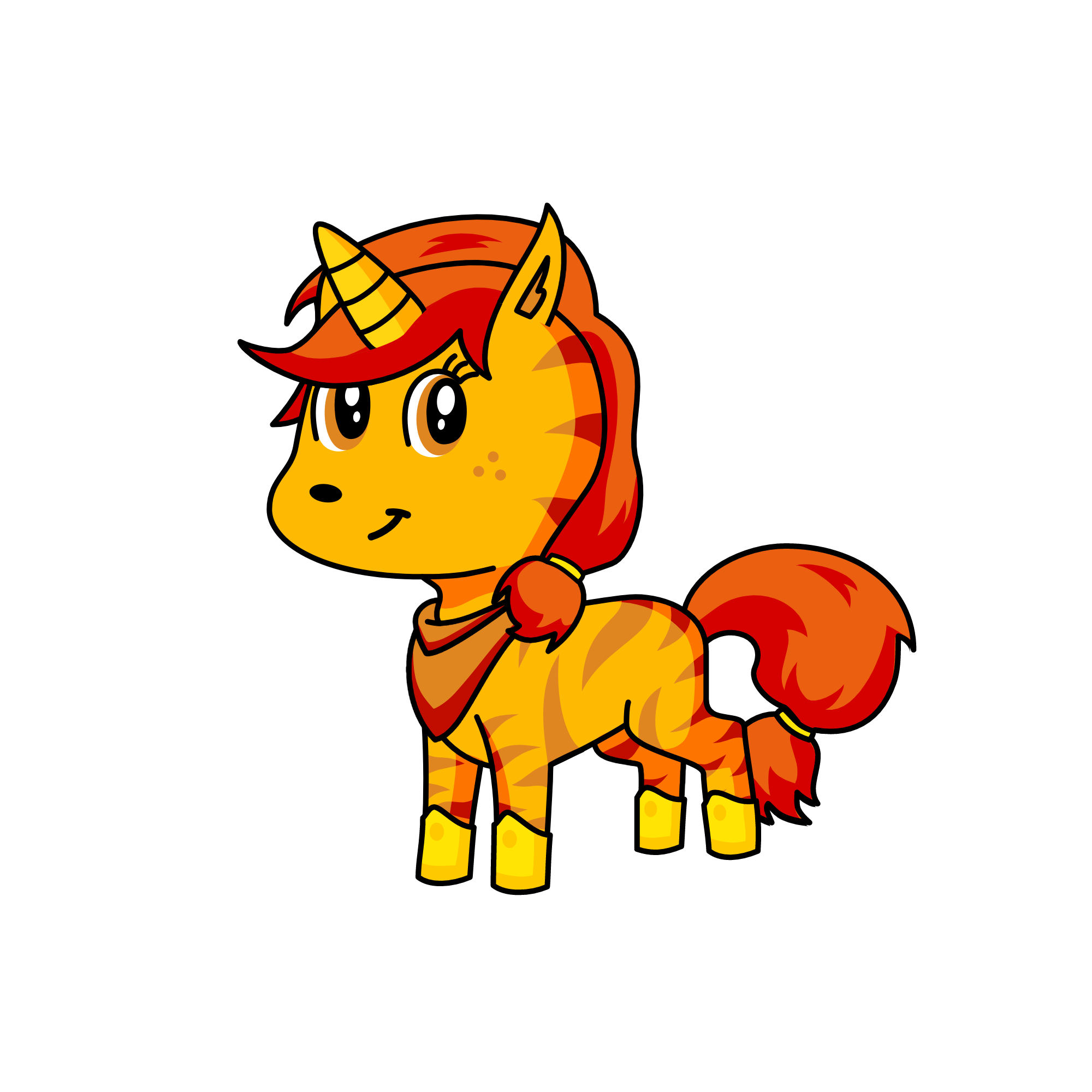 Desia, the unicorn