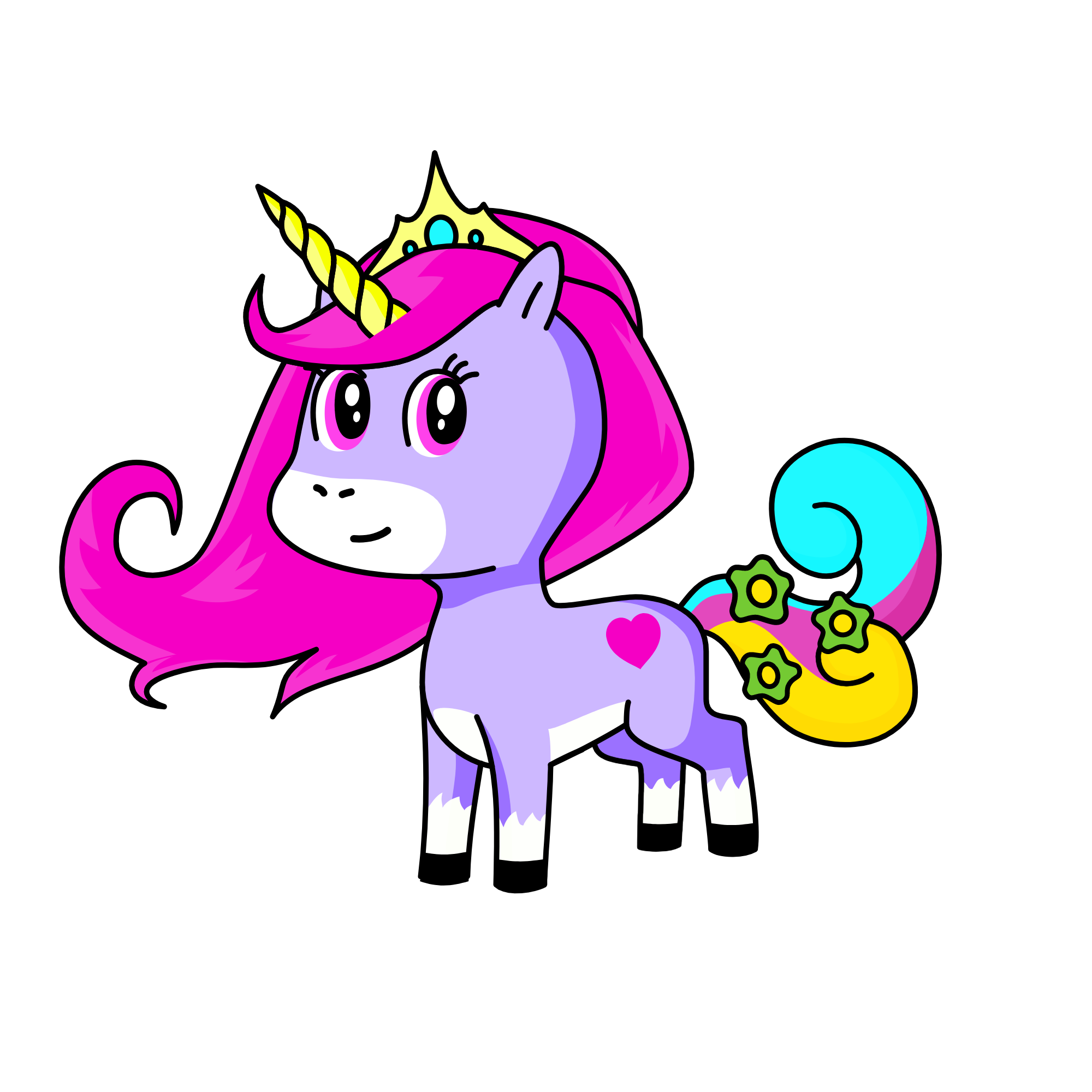 Cutie pie, the unicorn