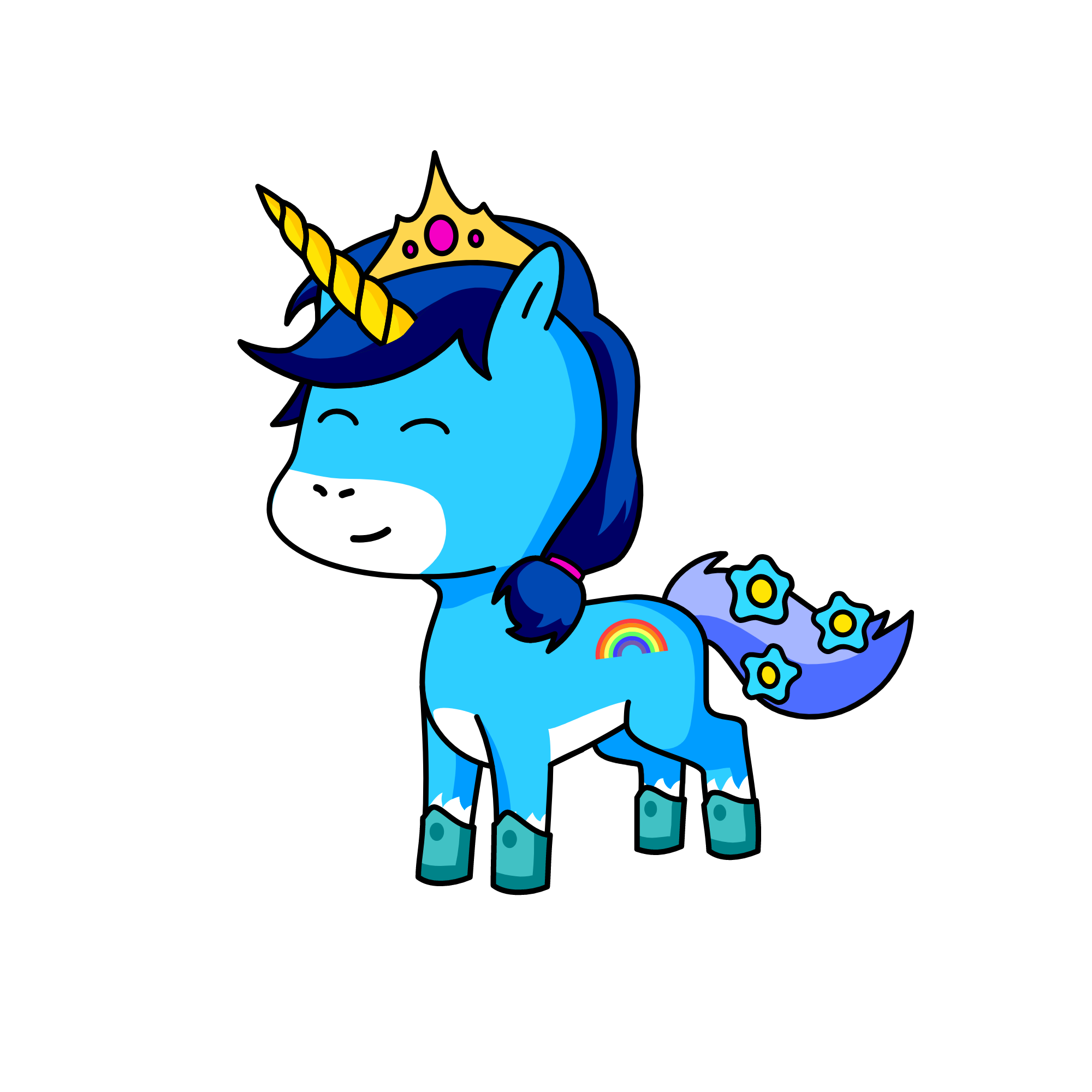 Queen of the sky, the unicorn