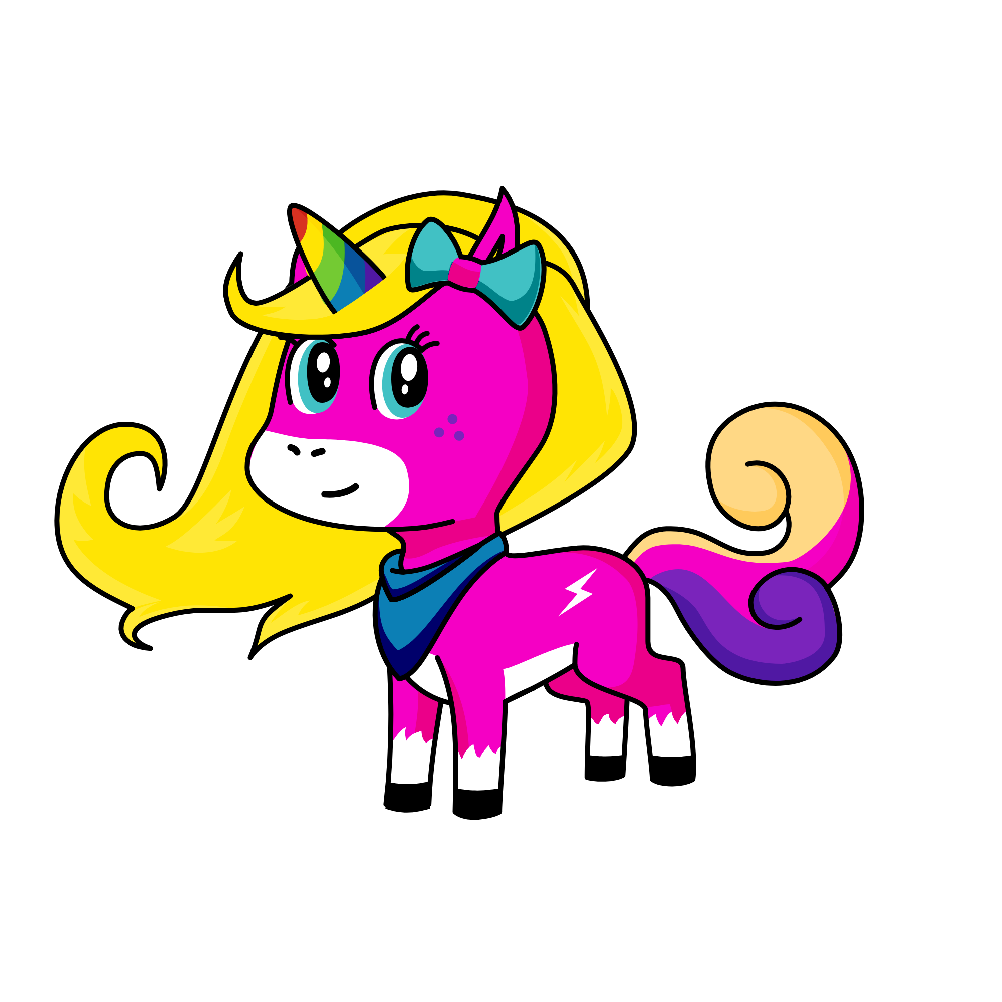 Echo, the unicorn