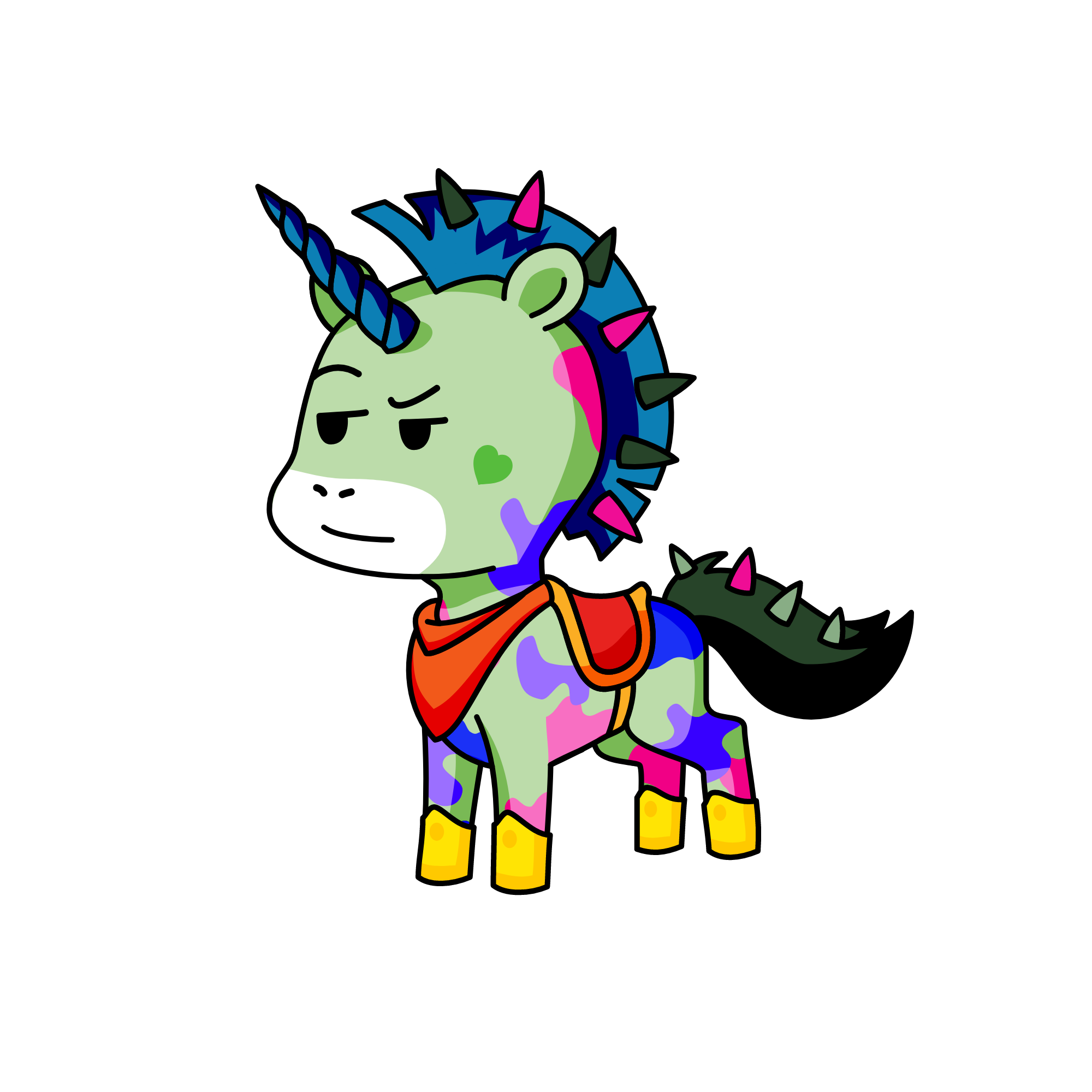dau cat moi, the unicorn