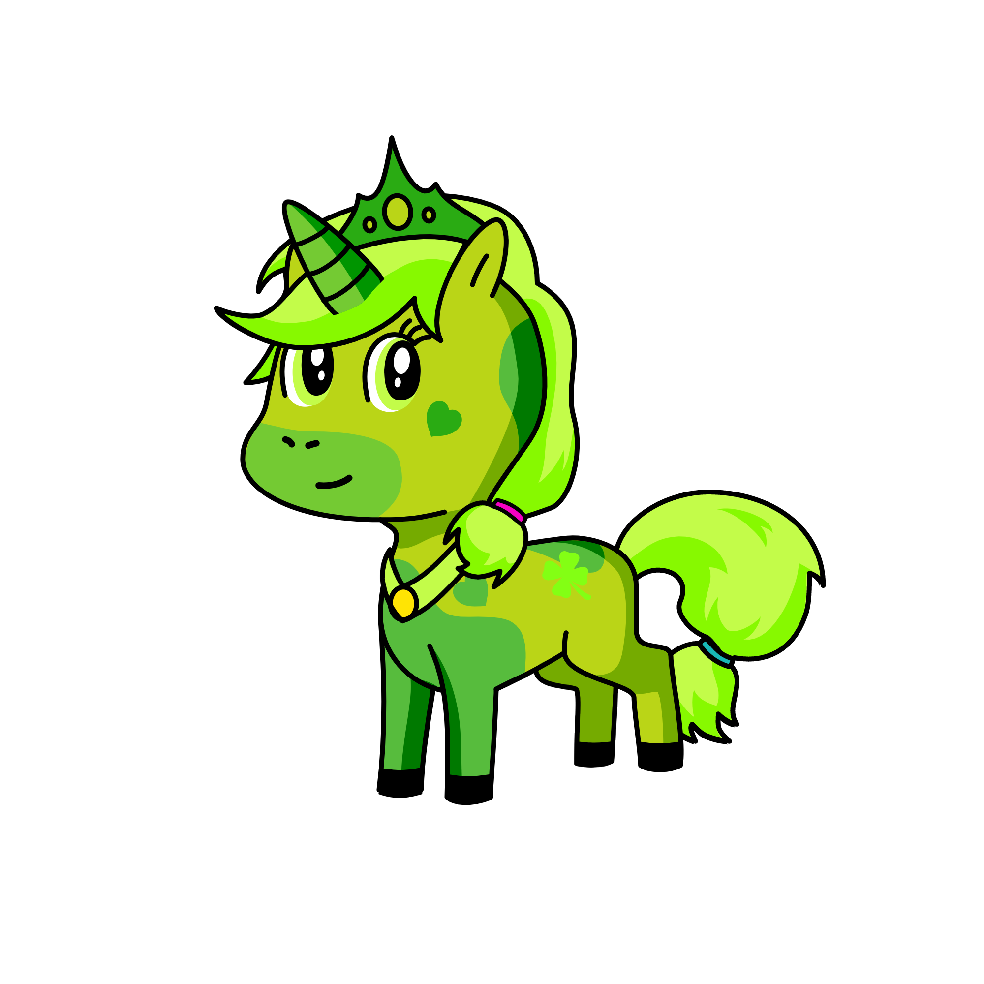 Queen of The Forest, the unicorn