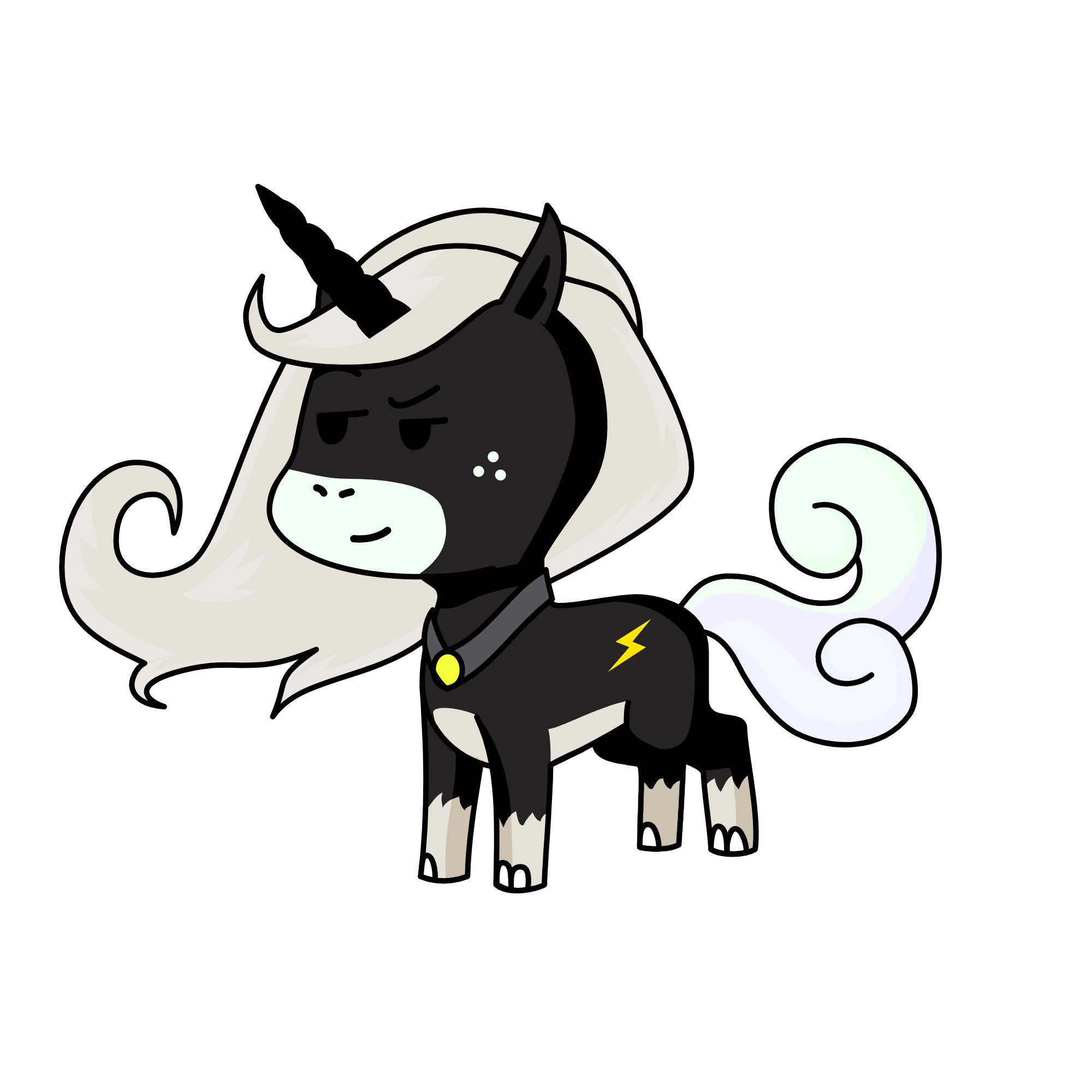 Thunder Queen, the unicorn
