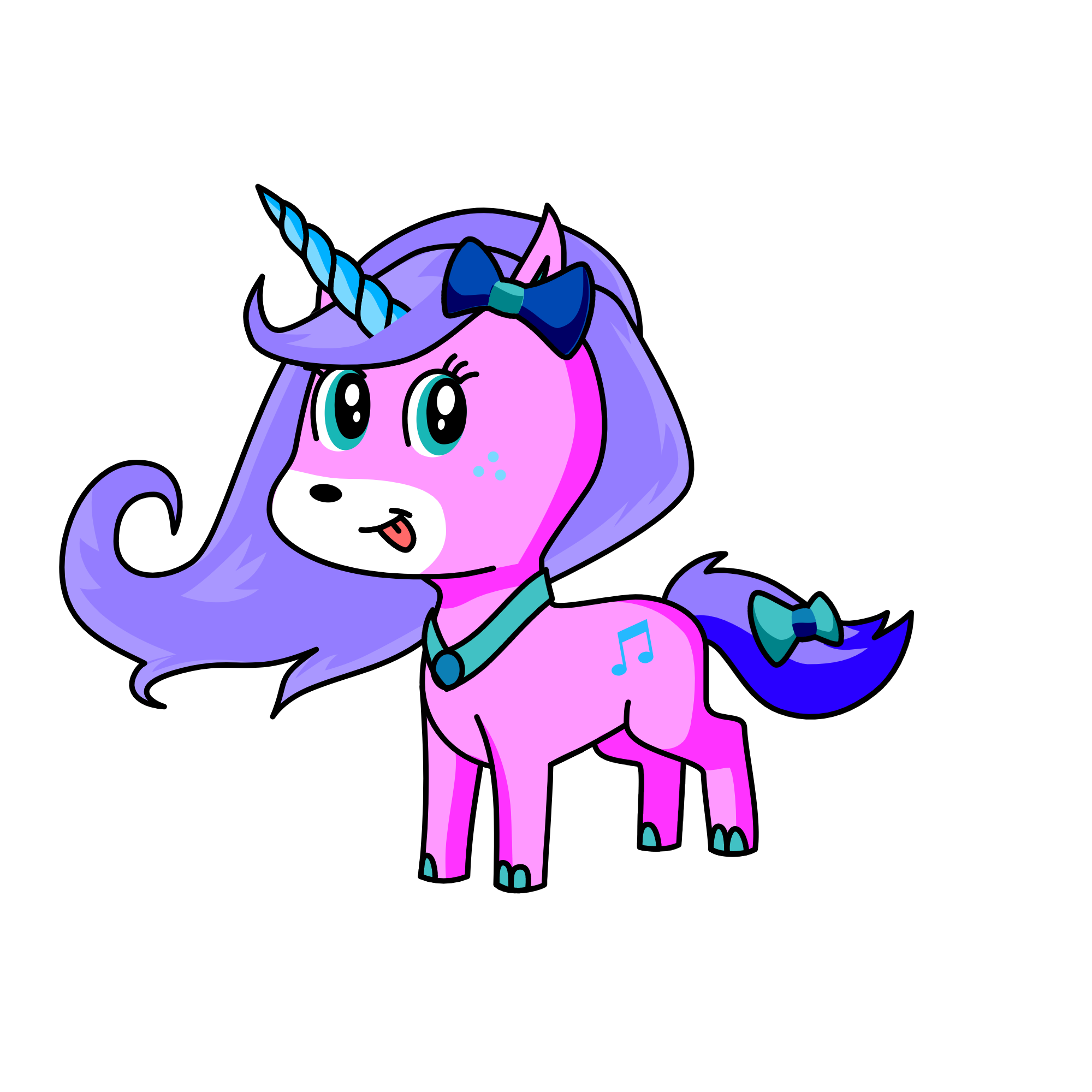 Luna, the unicorn