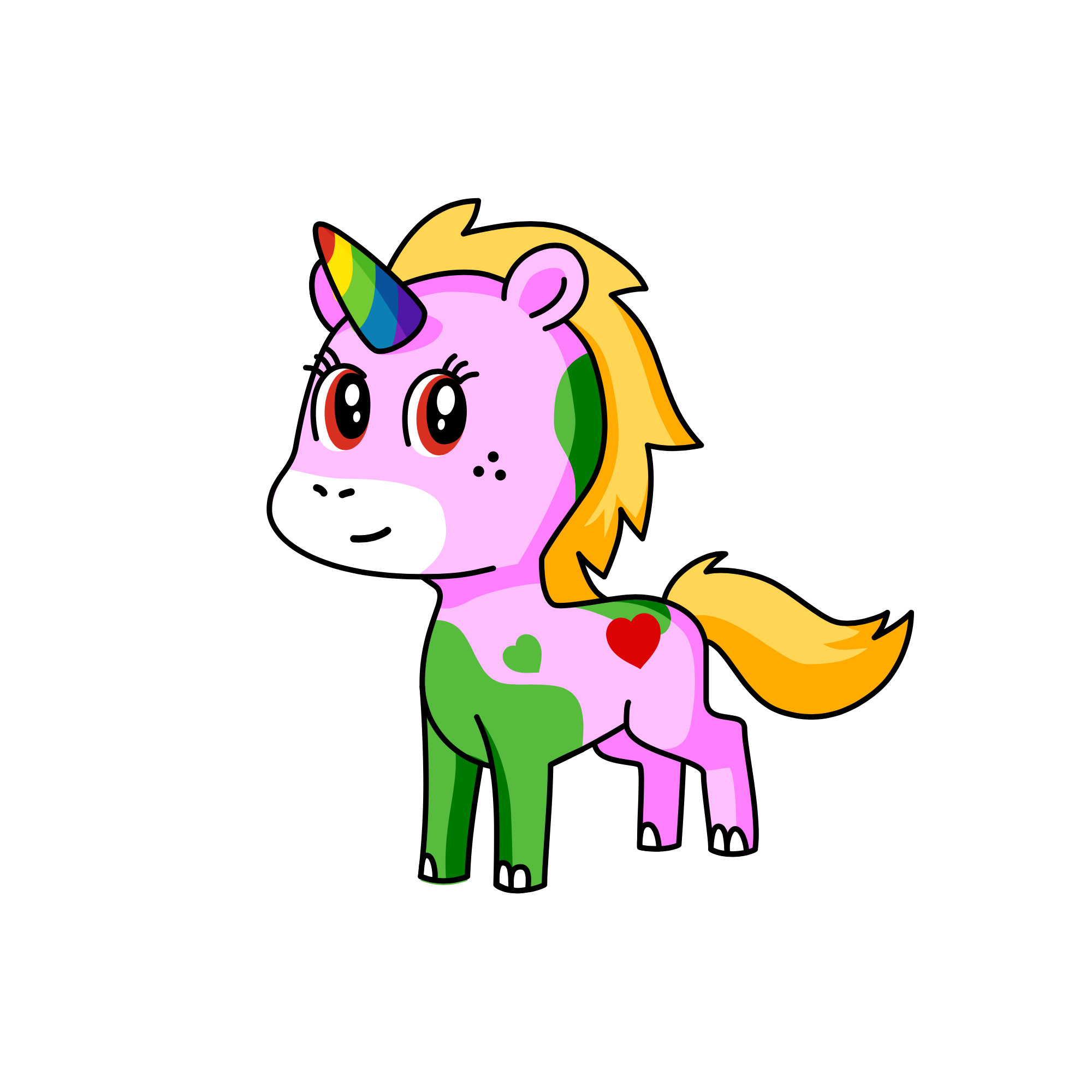 U, the unicorn