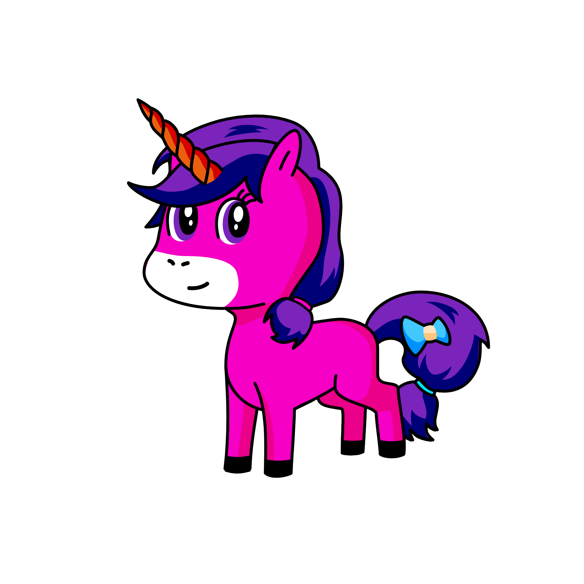 purpurina, the unicorn