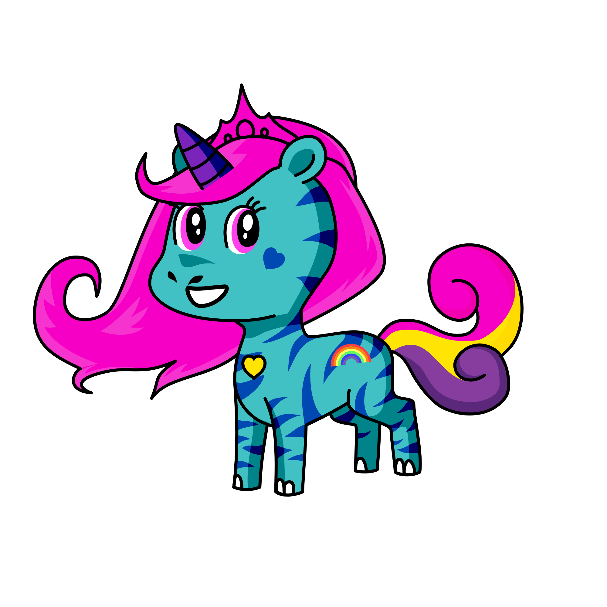 Paz, the unicorn