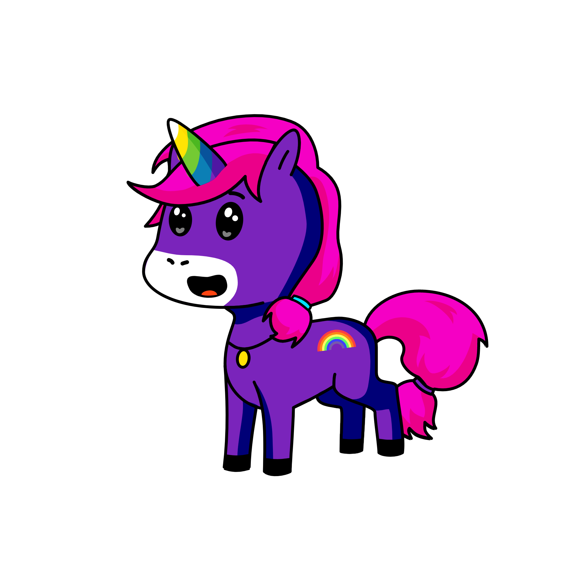 arcoiris, the unicorn