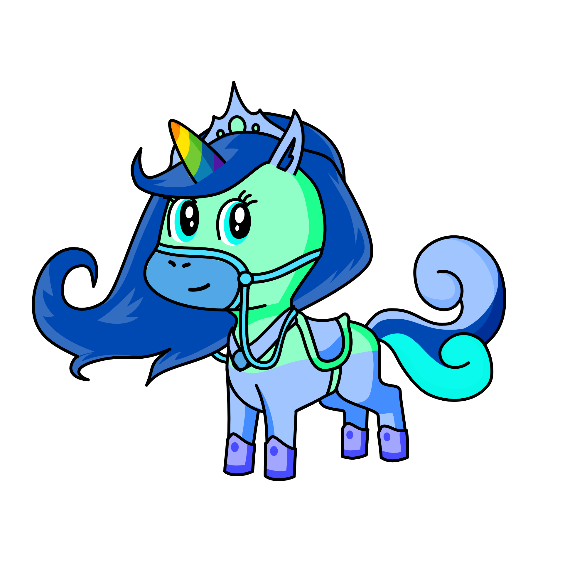 Mitey, the unicorn