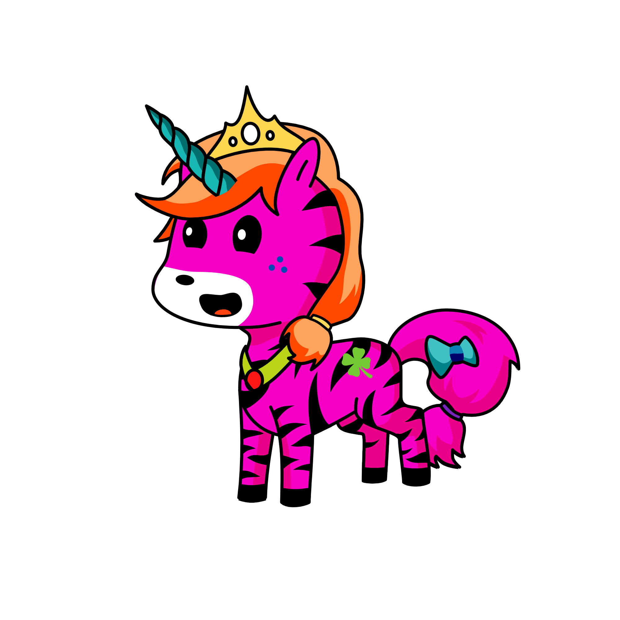 Clover, the unicorn