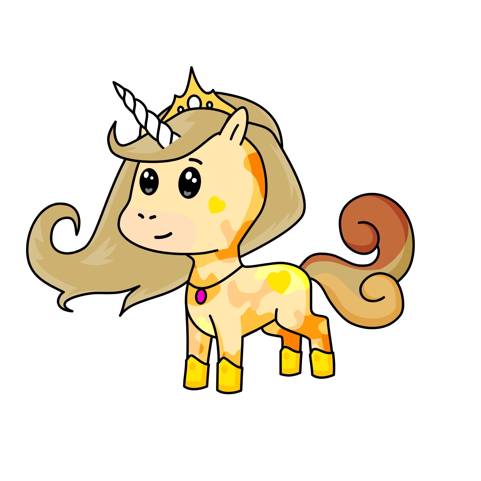 miss piggy, the unicorn