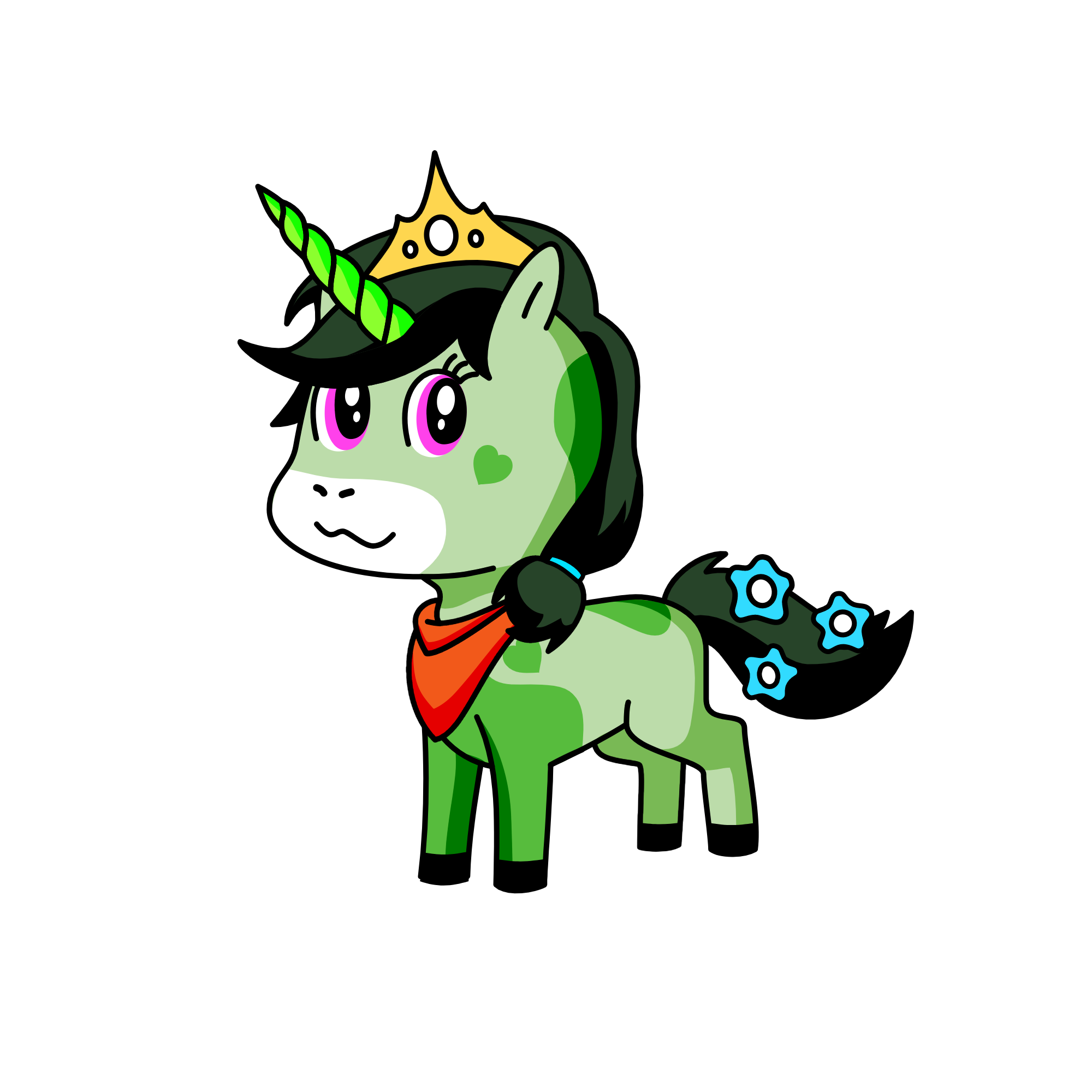 megatonflorar Annita, the unicorn