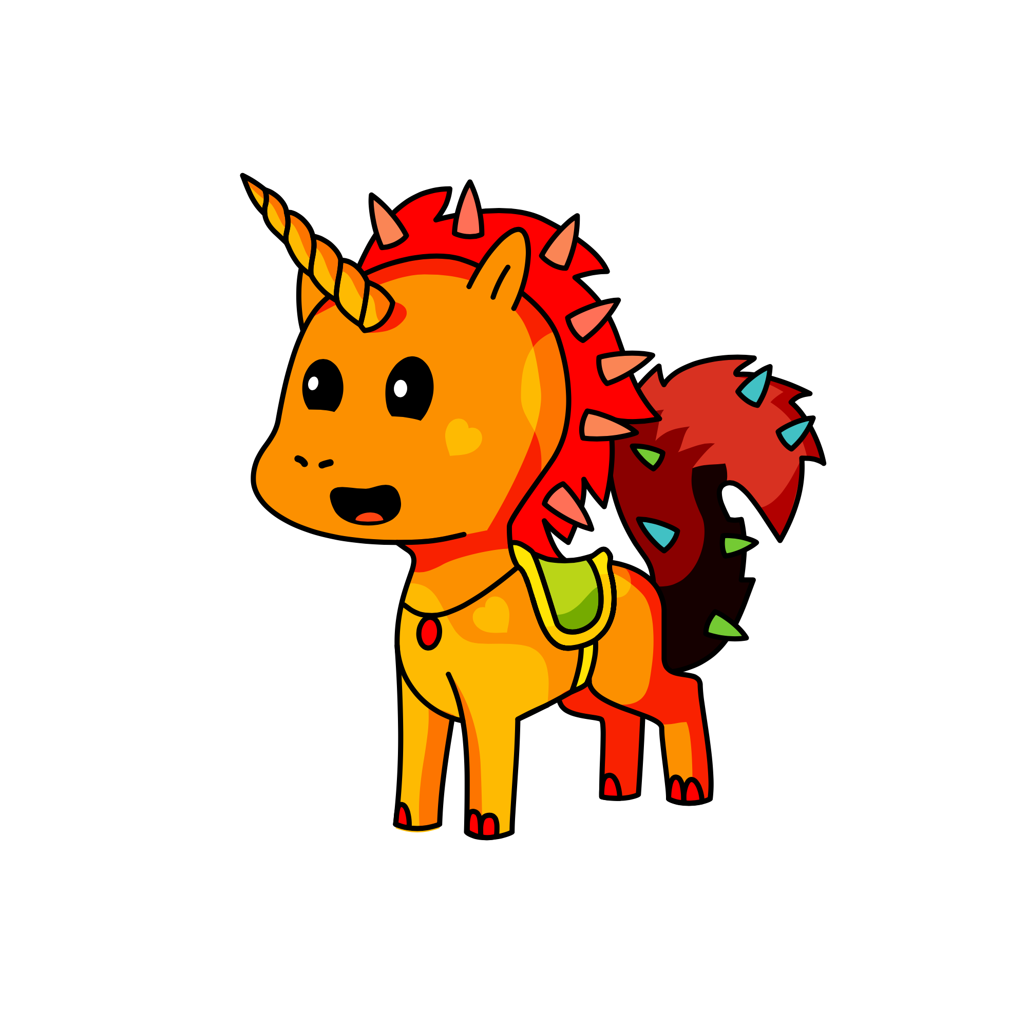 leopardo, the unicorn