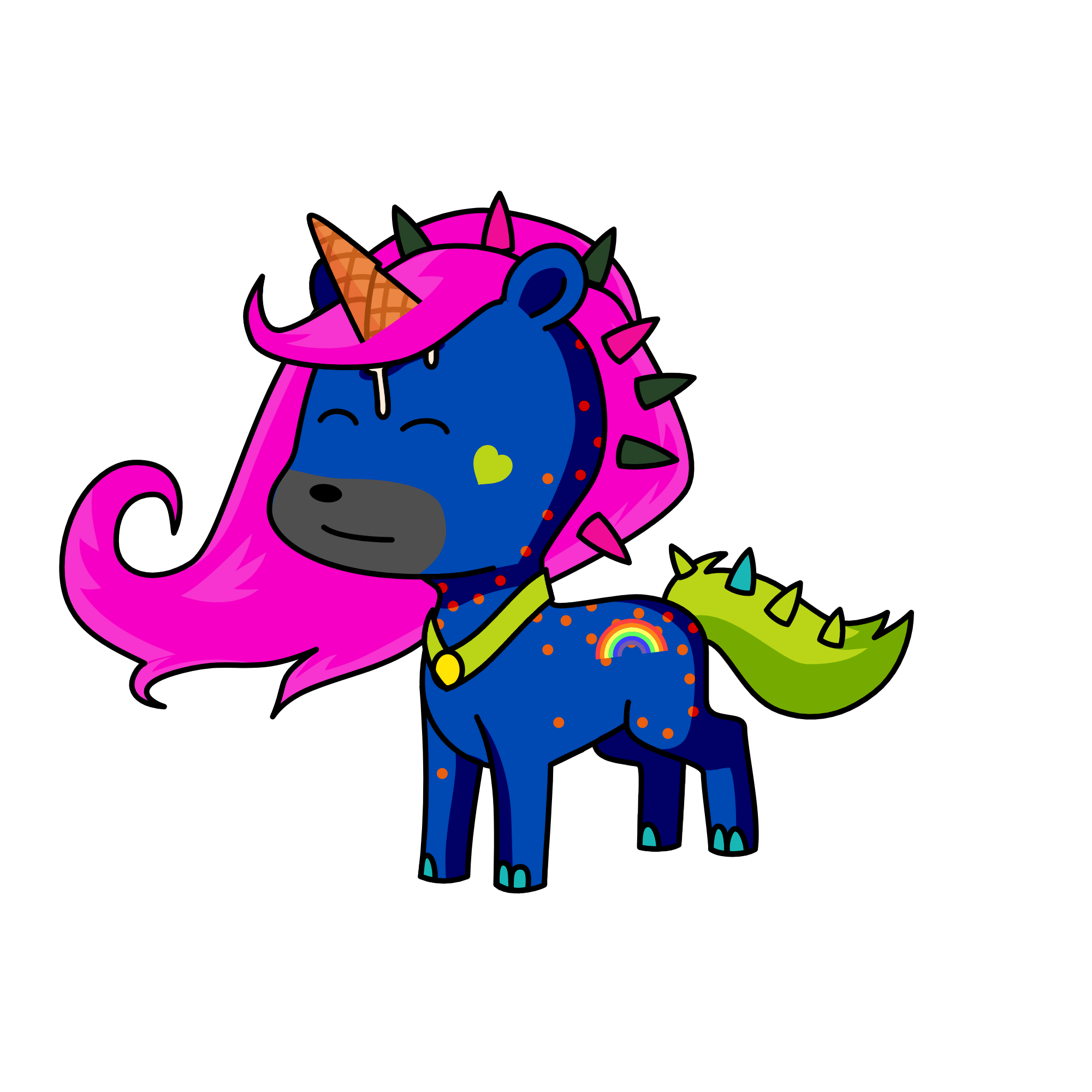 Aya, the unicorn