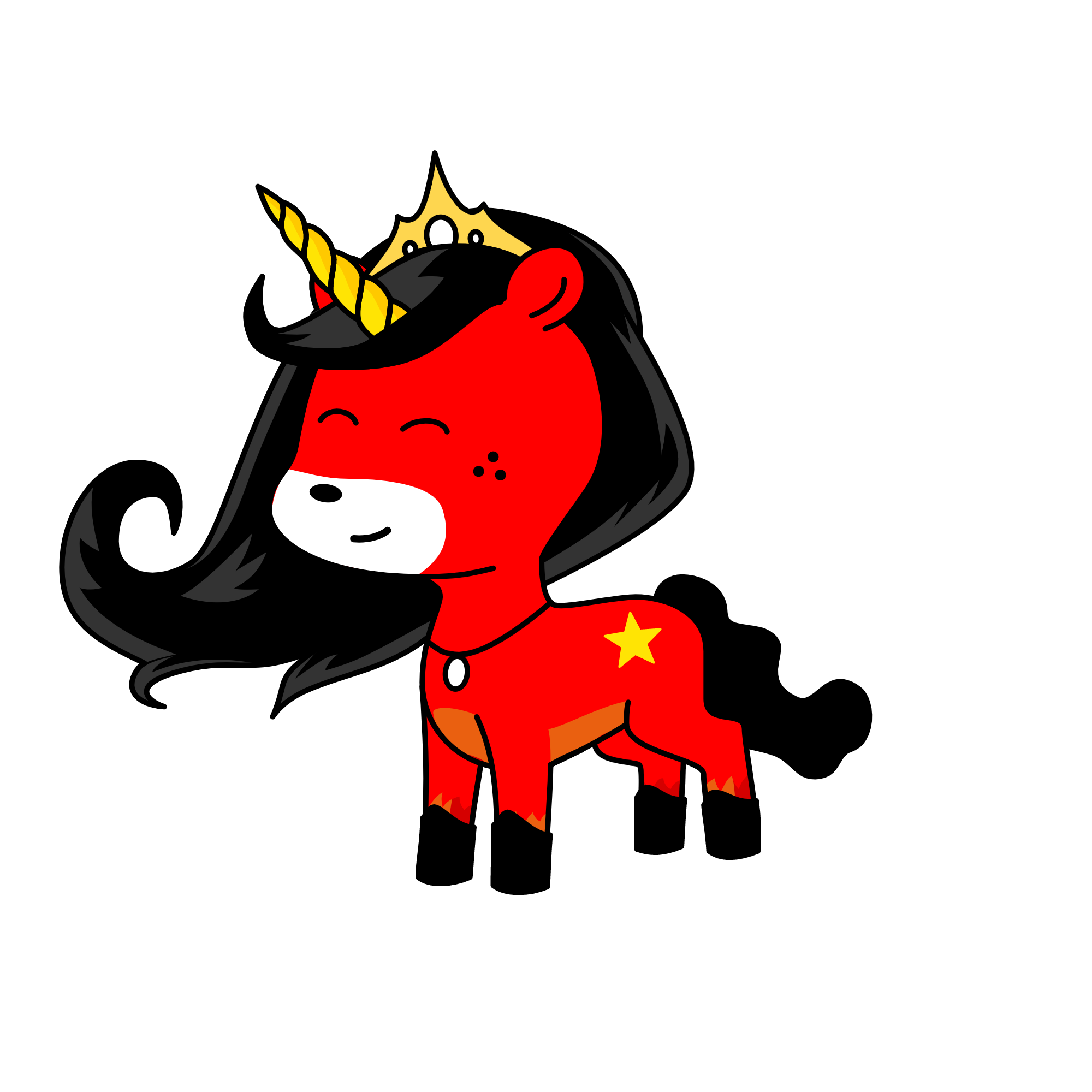Manu, the unicorn