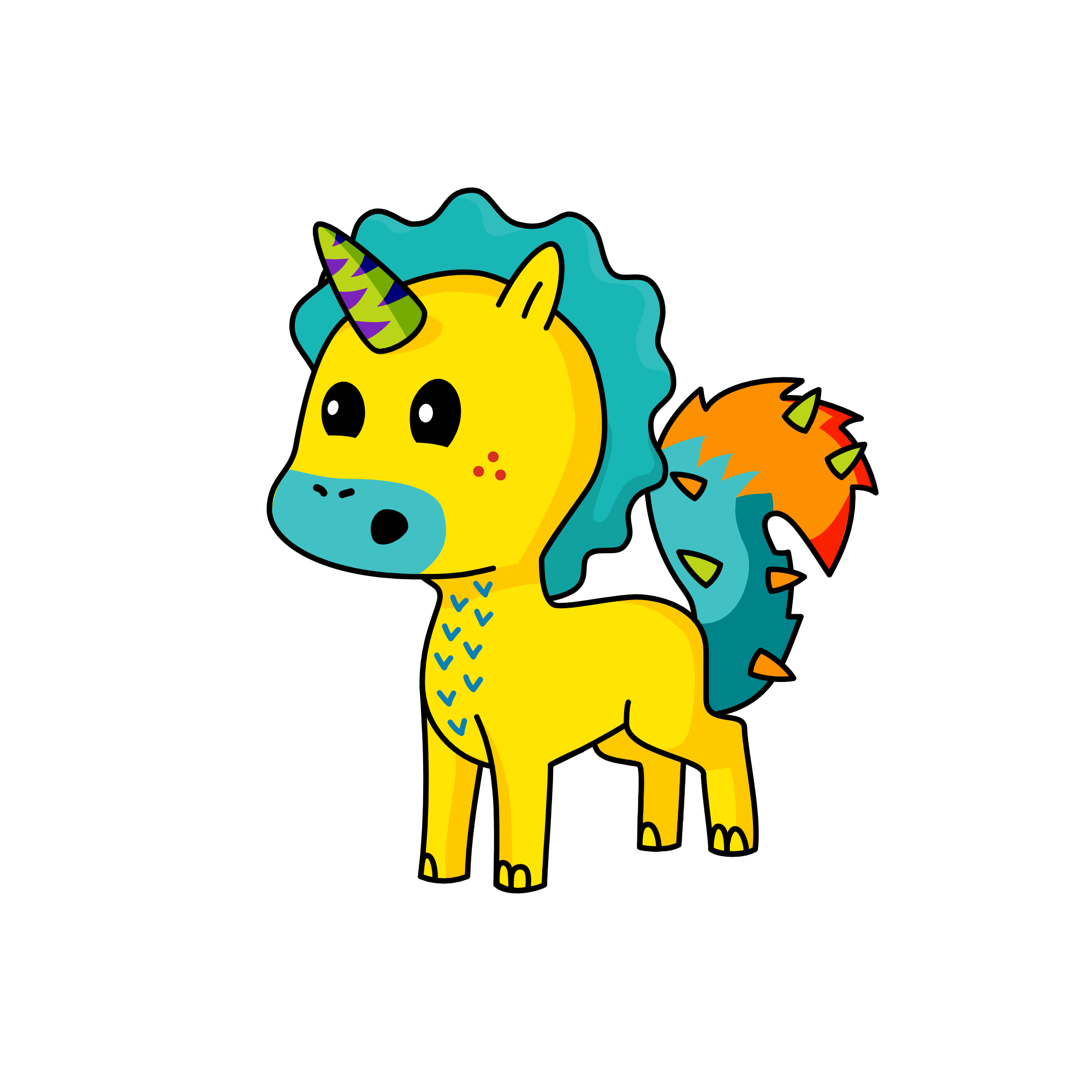 pocky, the unicorn