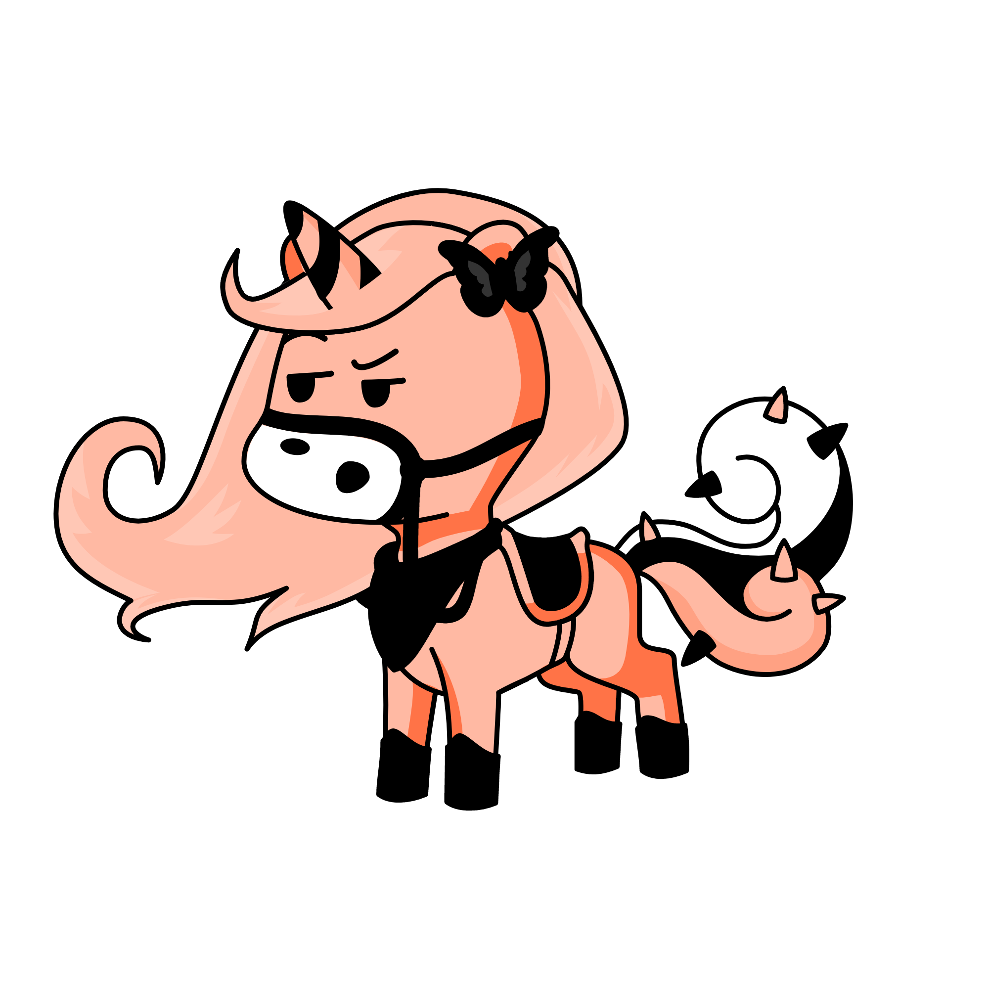 rose, the unicorn