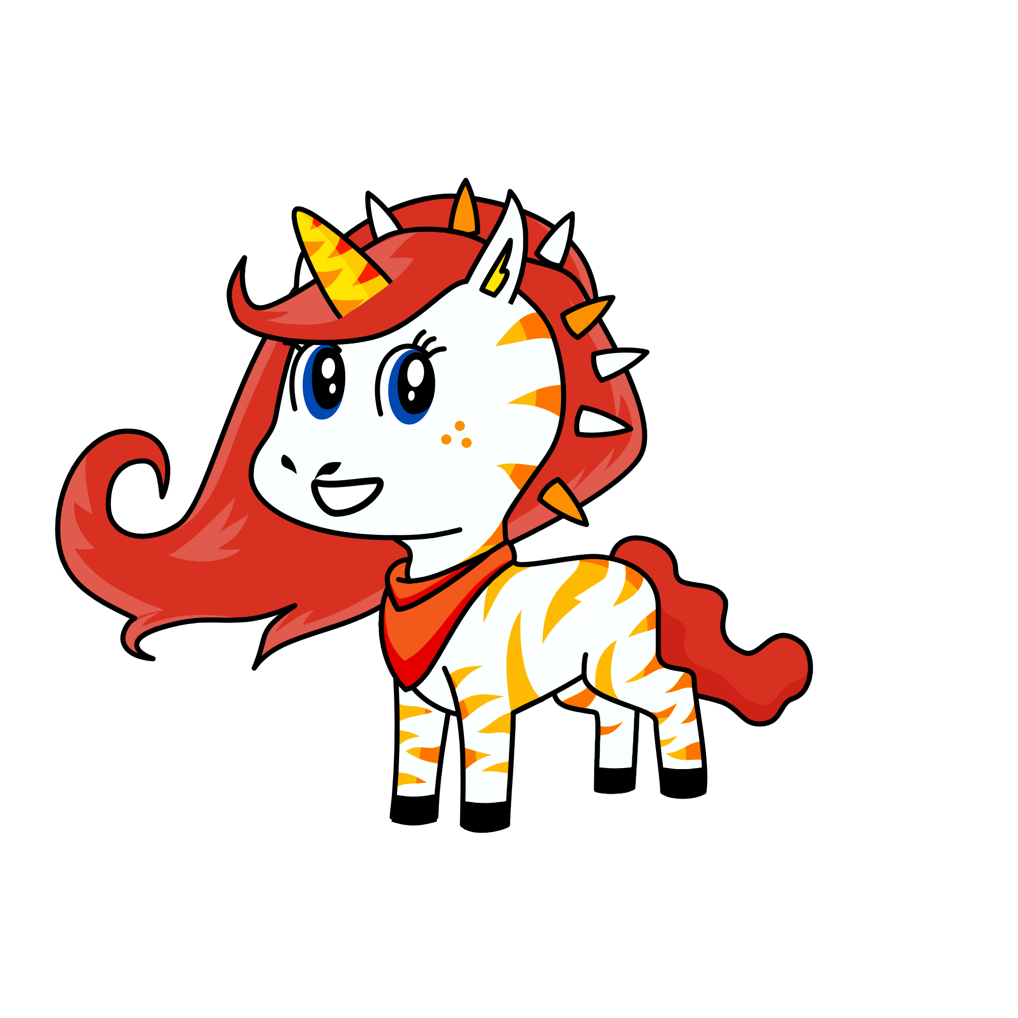 spike, the unicorn