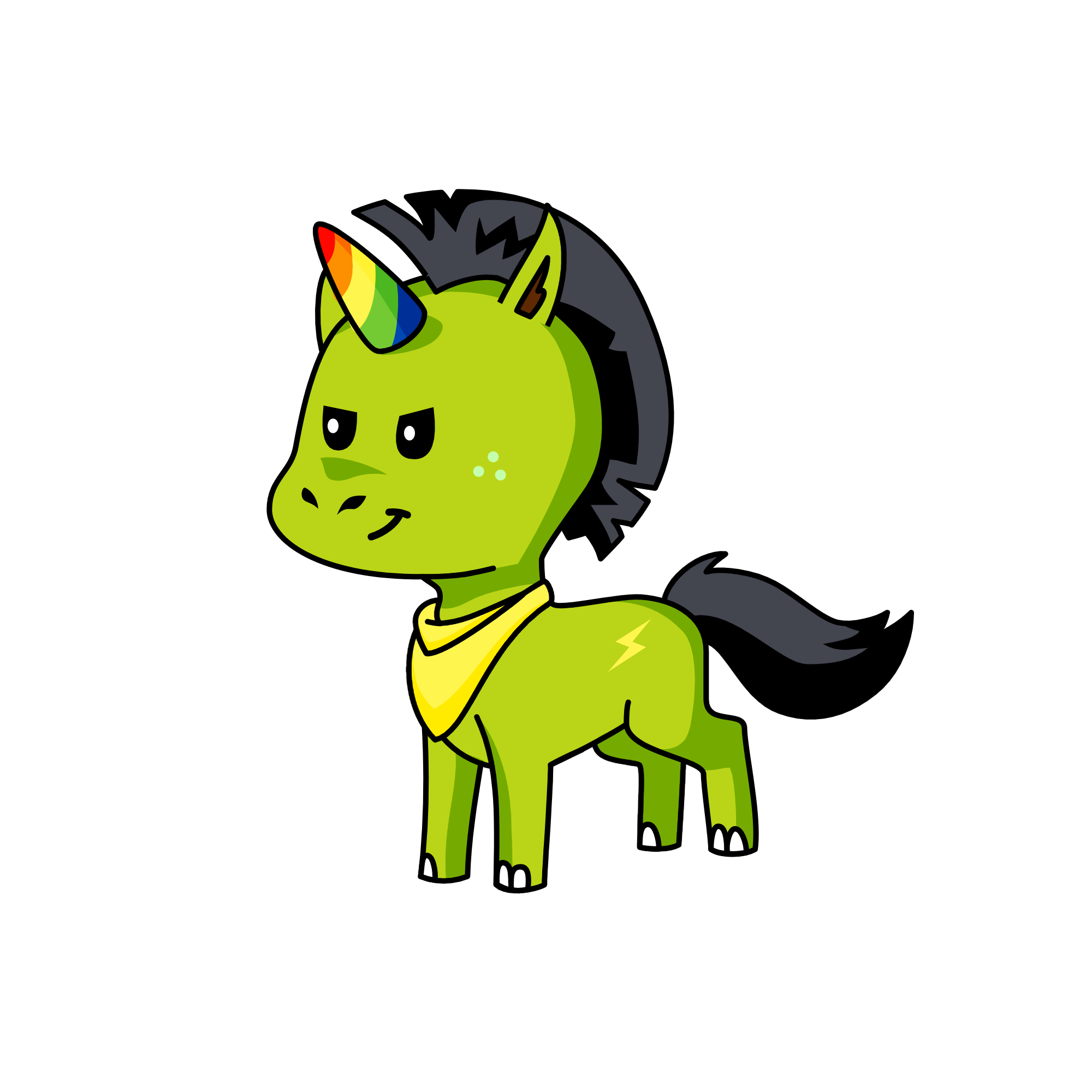 leona, the unicorn