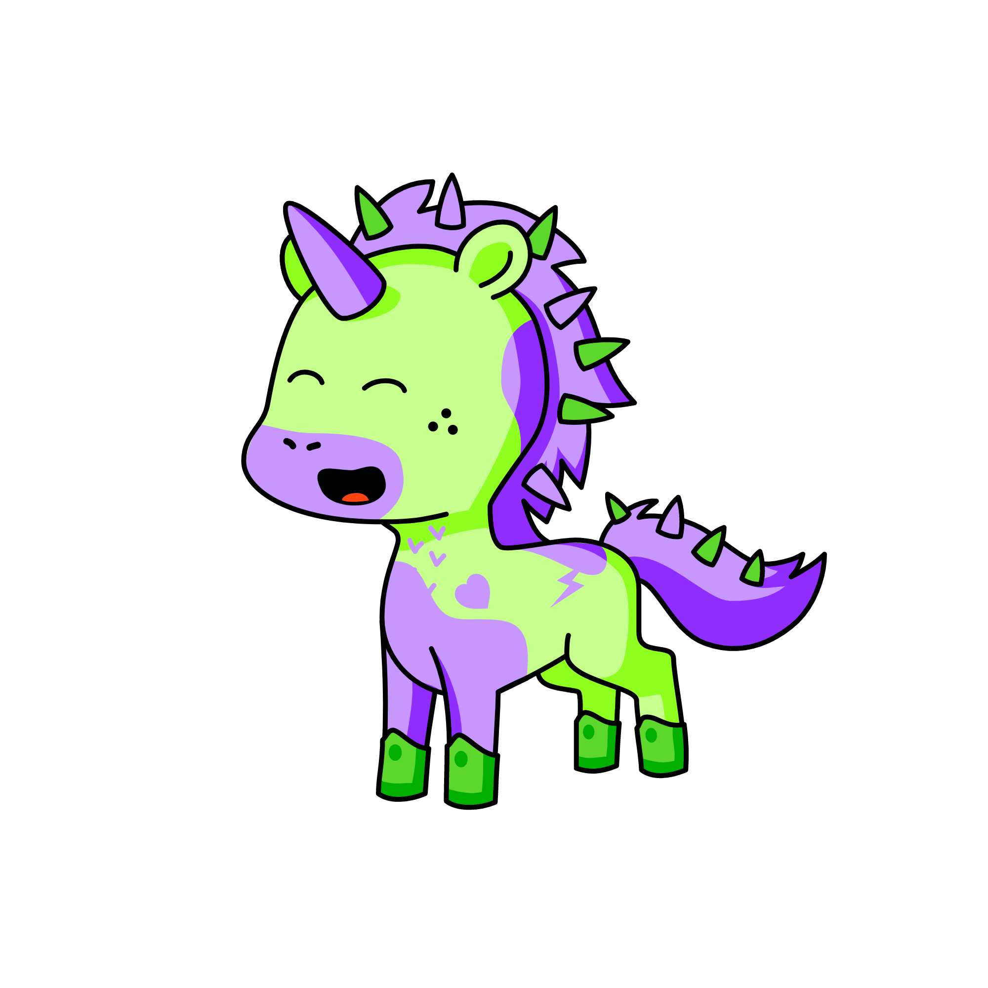 spike, the unicorn