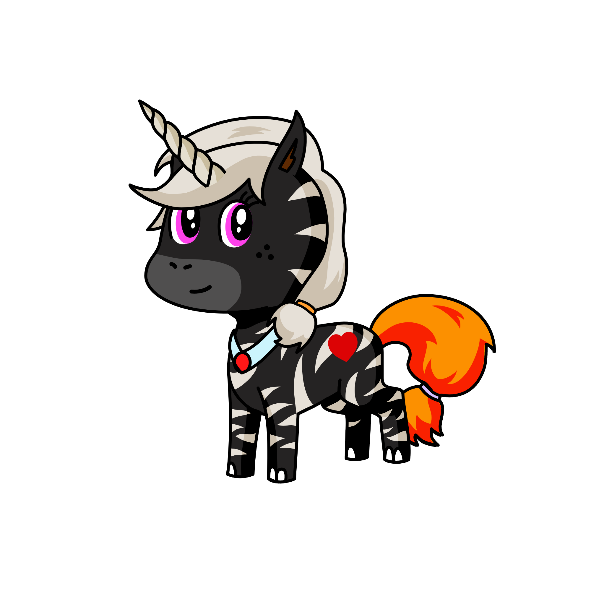 Blaze, the unicorn