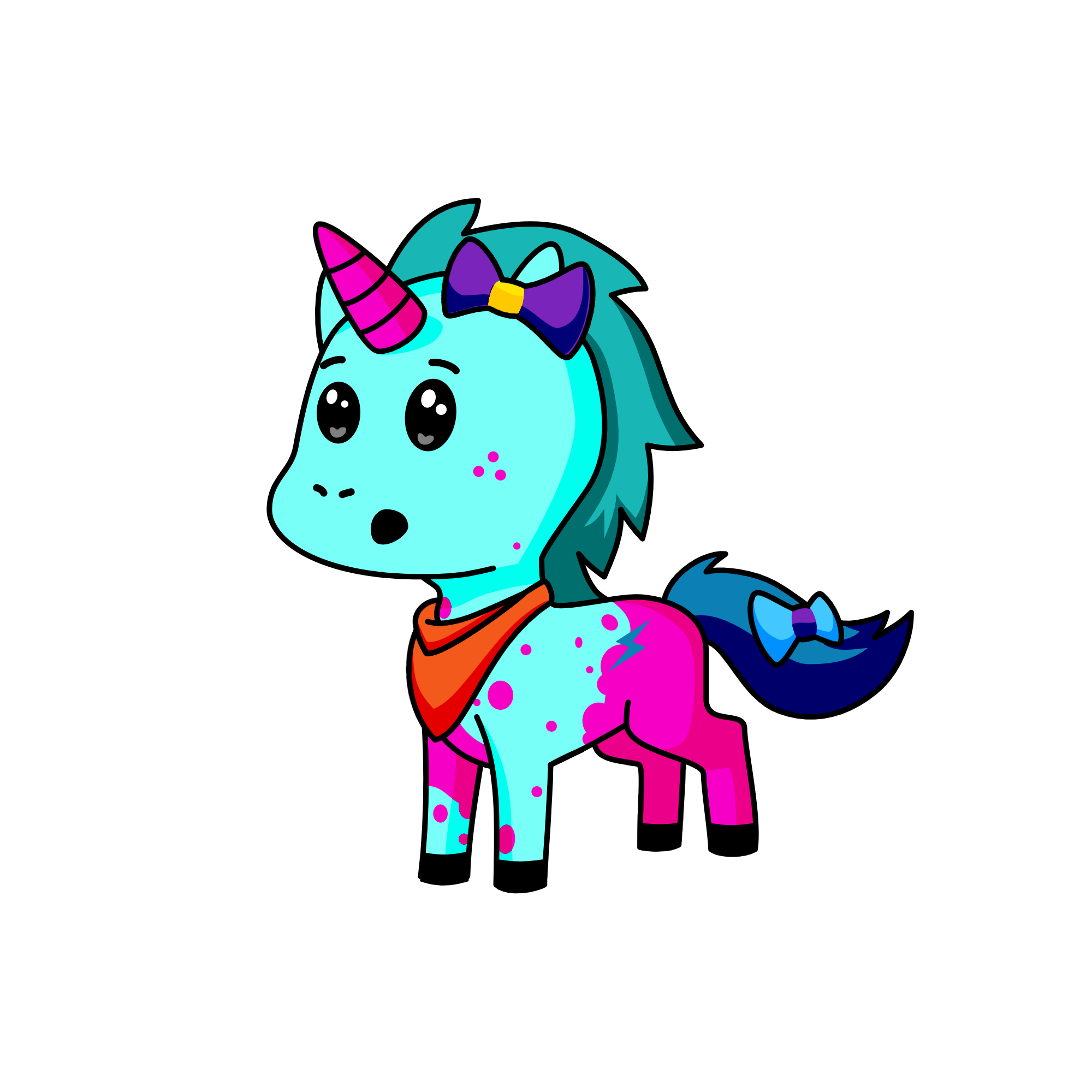 Handsome, the unicorn