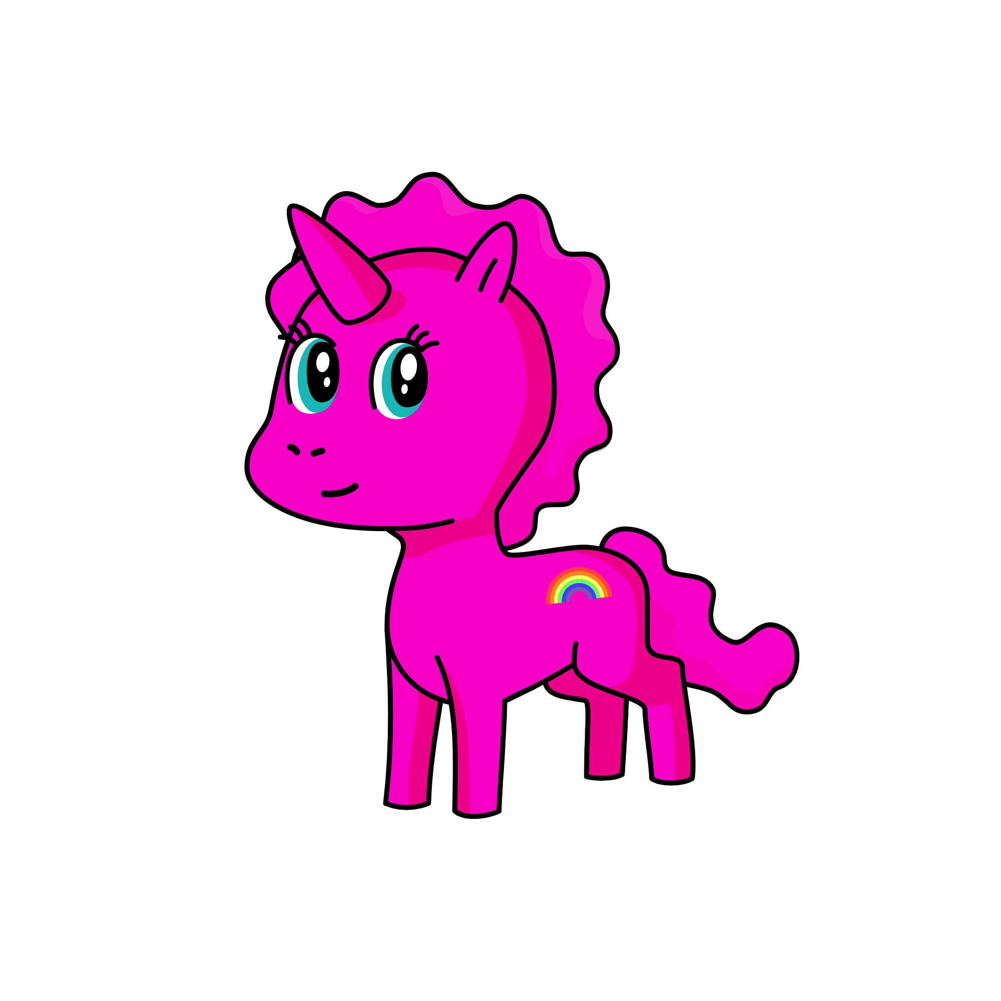 Pinkie Pie, the unicorn