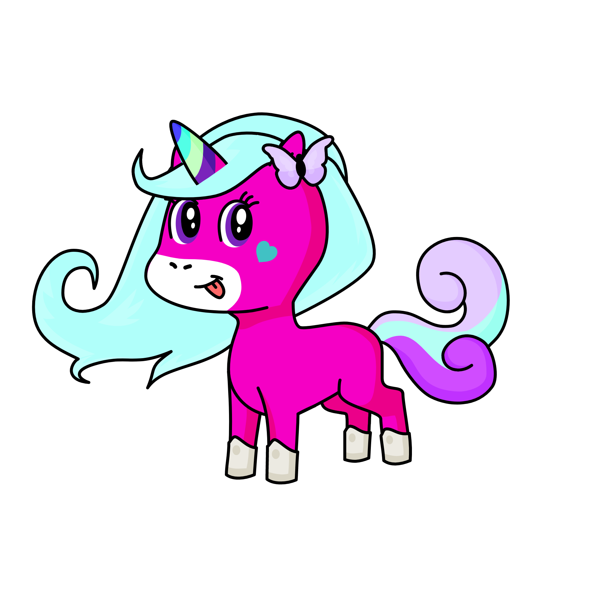 cc, the unicorn