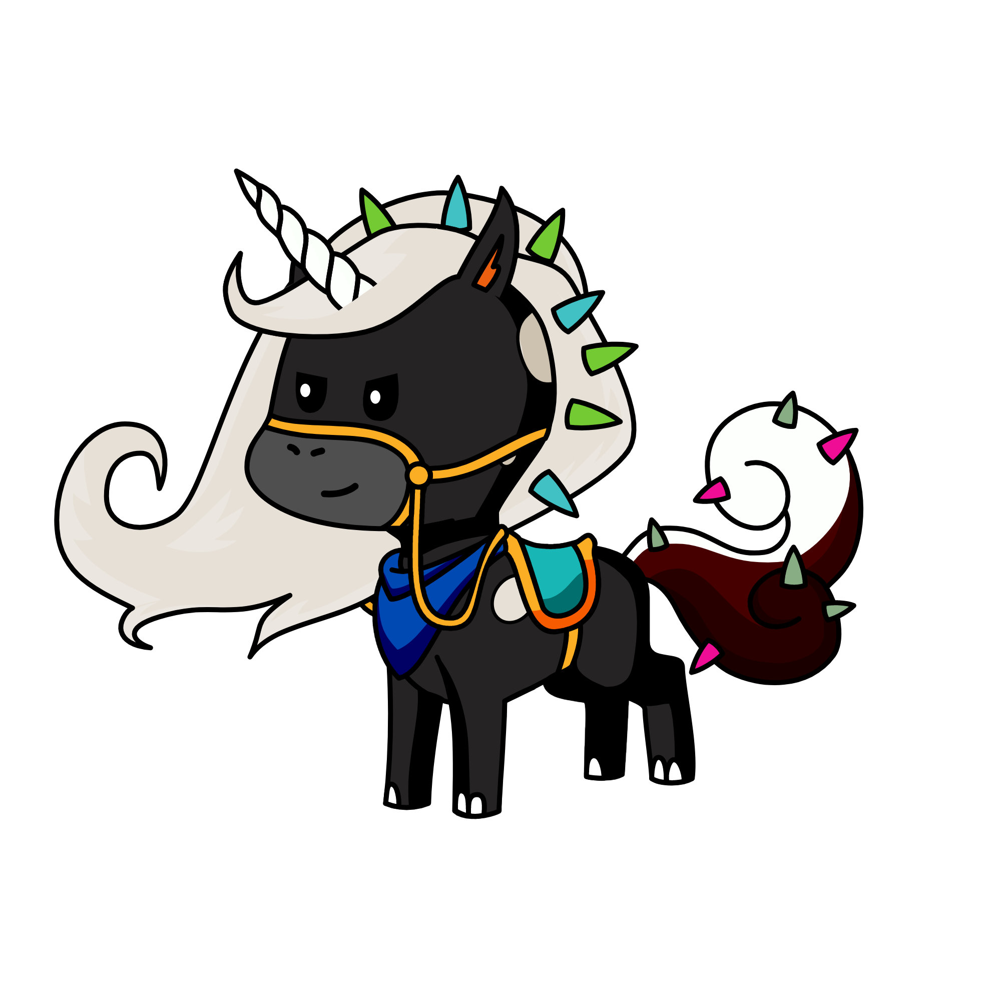 dont have a name, the unicorn