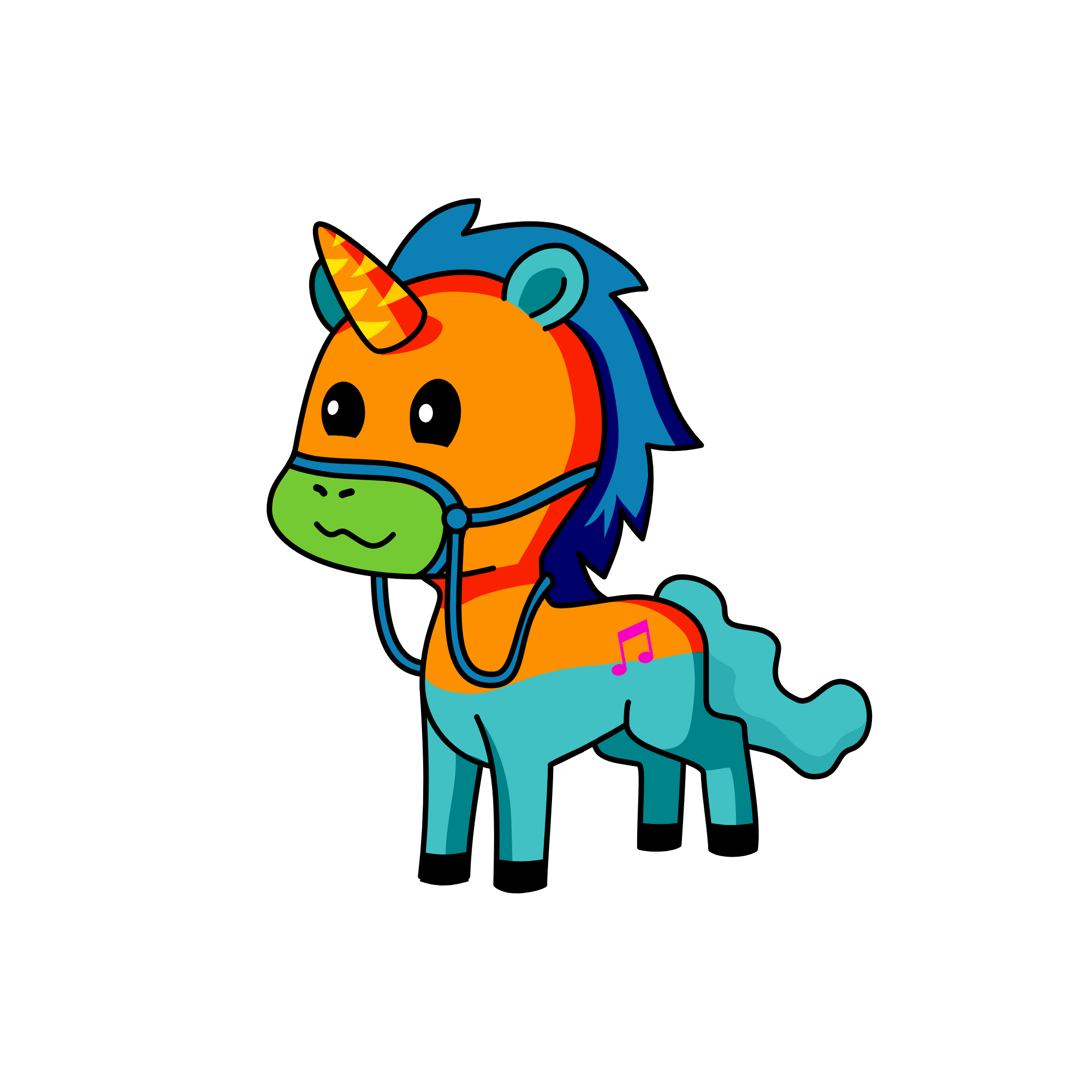 Diamante, the unicorn