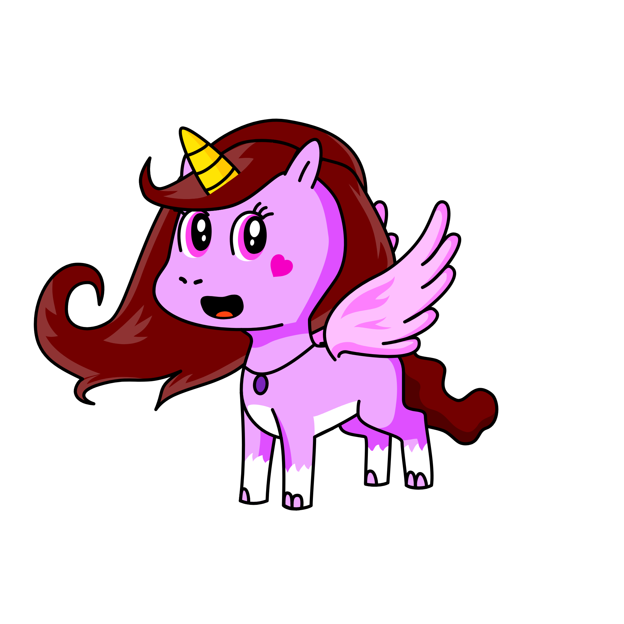 Alegre, the unicorn