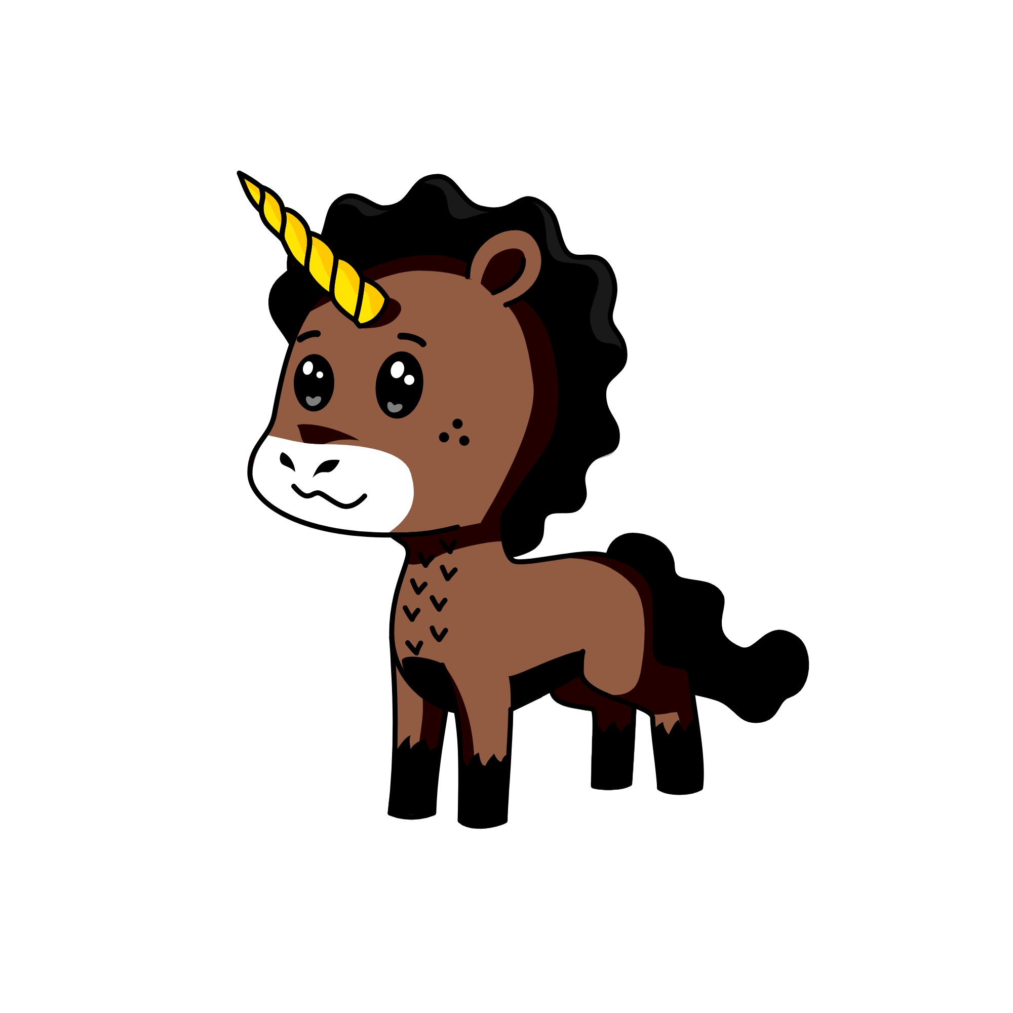 Bear, the unicorn