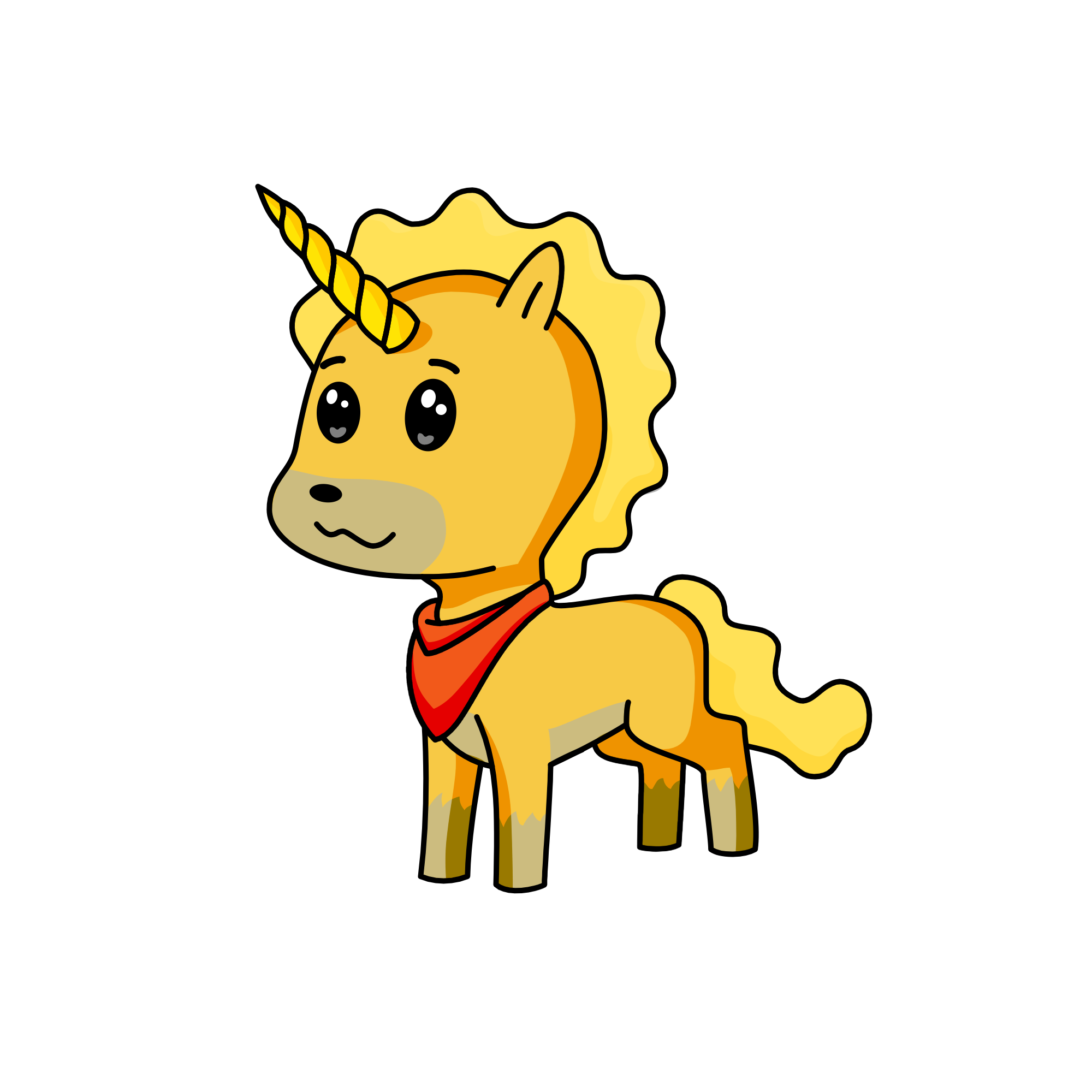 Toblerone (Toby), the unicorn