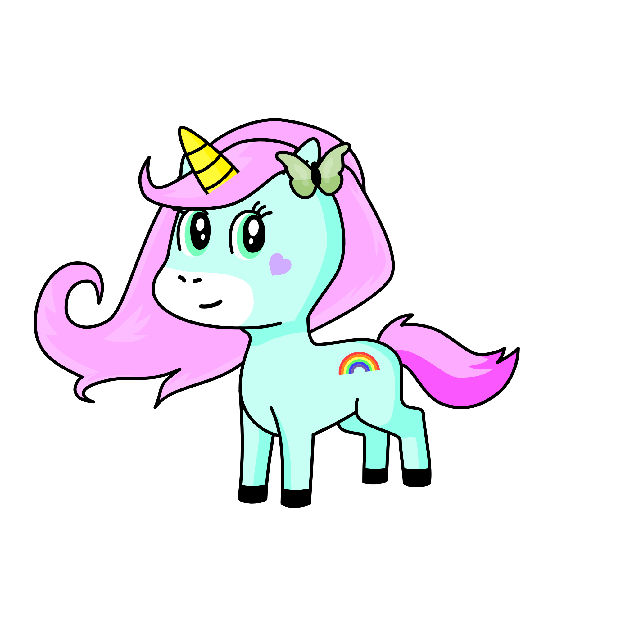 DimondPurplee , the unicorn