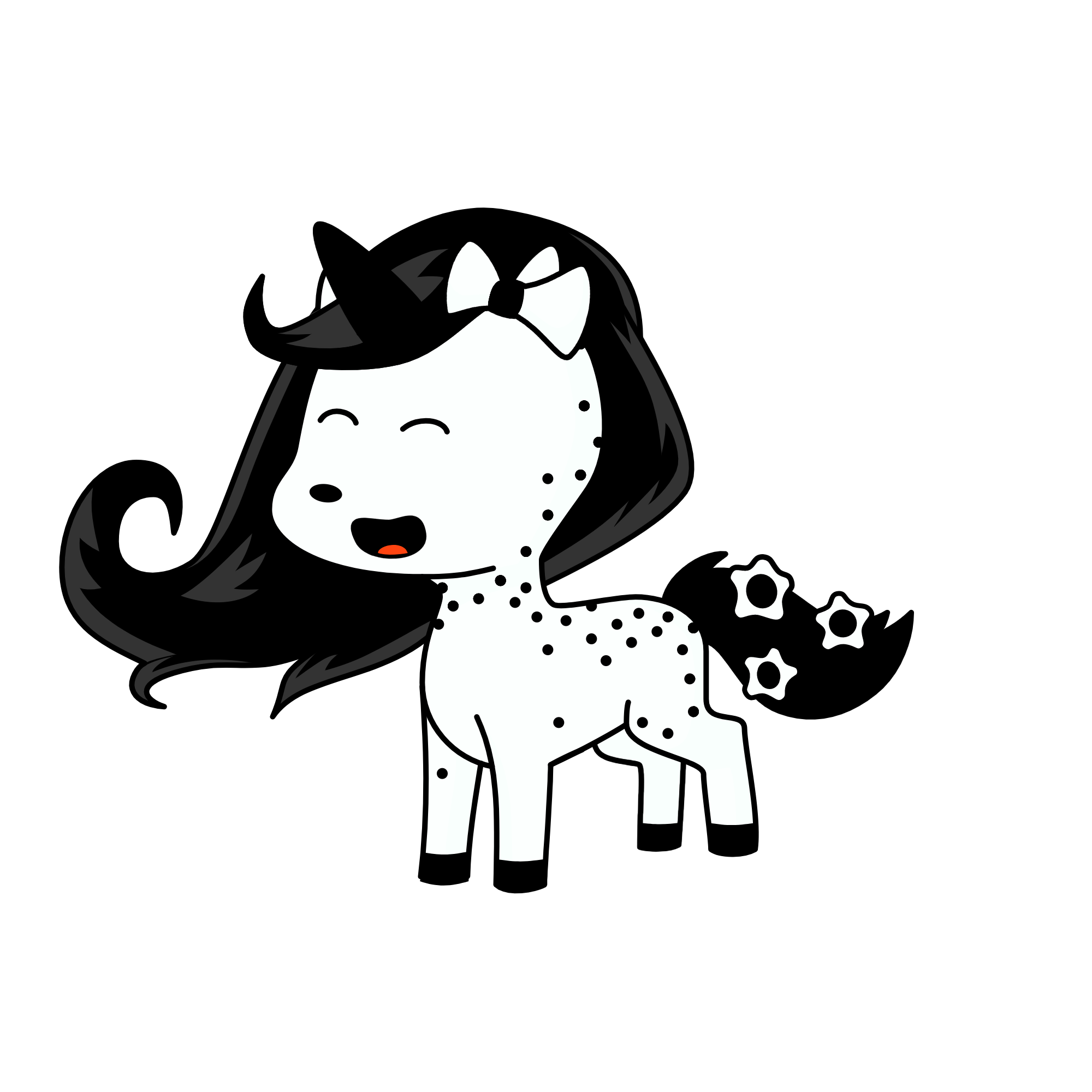 Dalmation, the unicorn