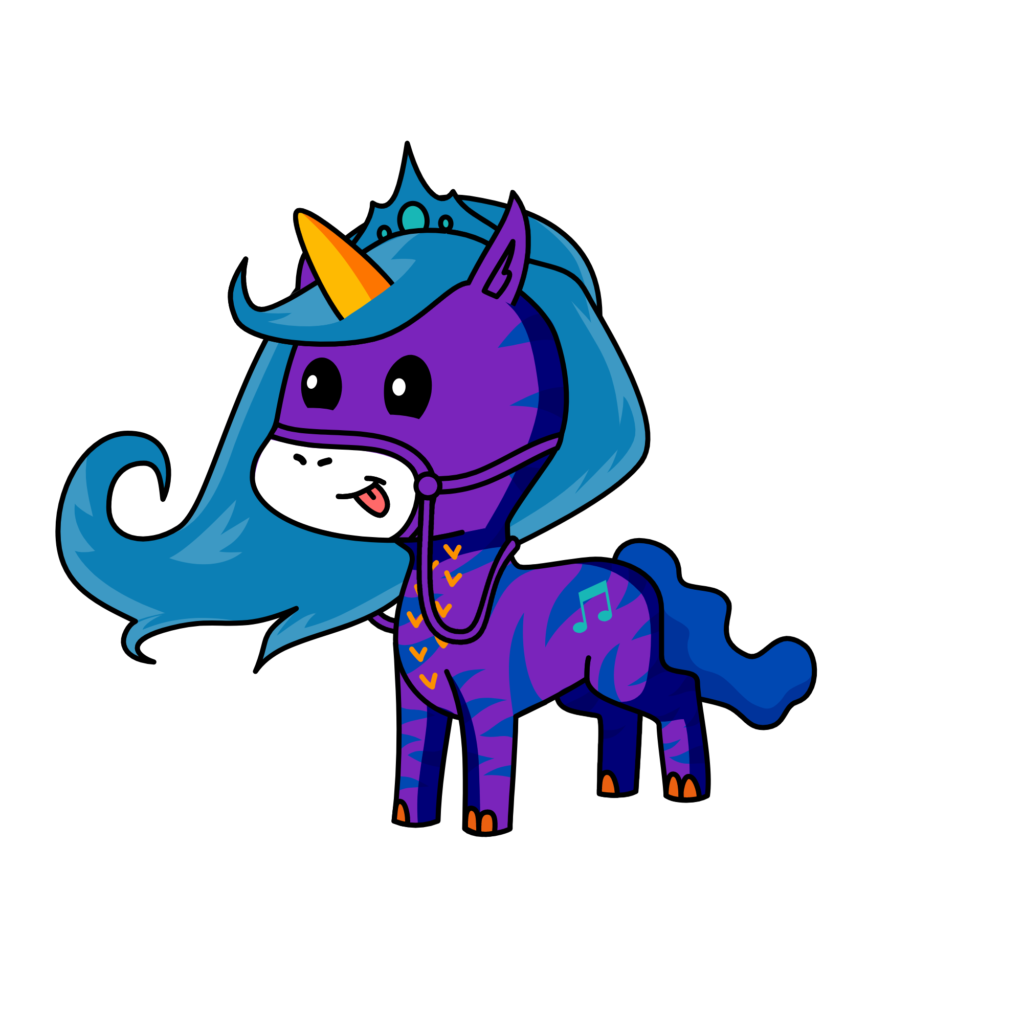 * i didnt intend to make this one, hehe*, the unicorn