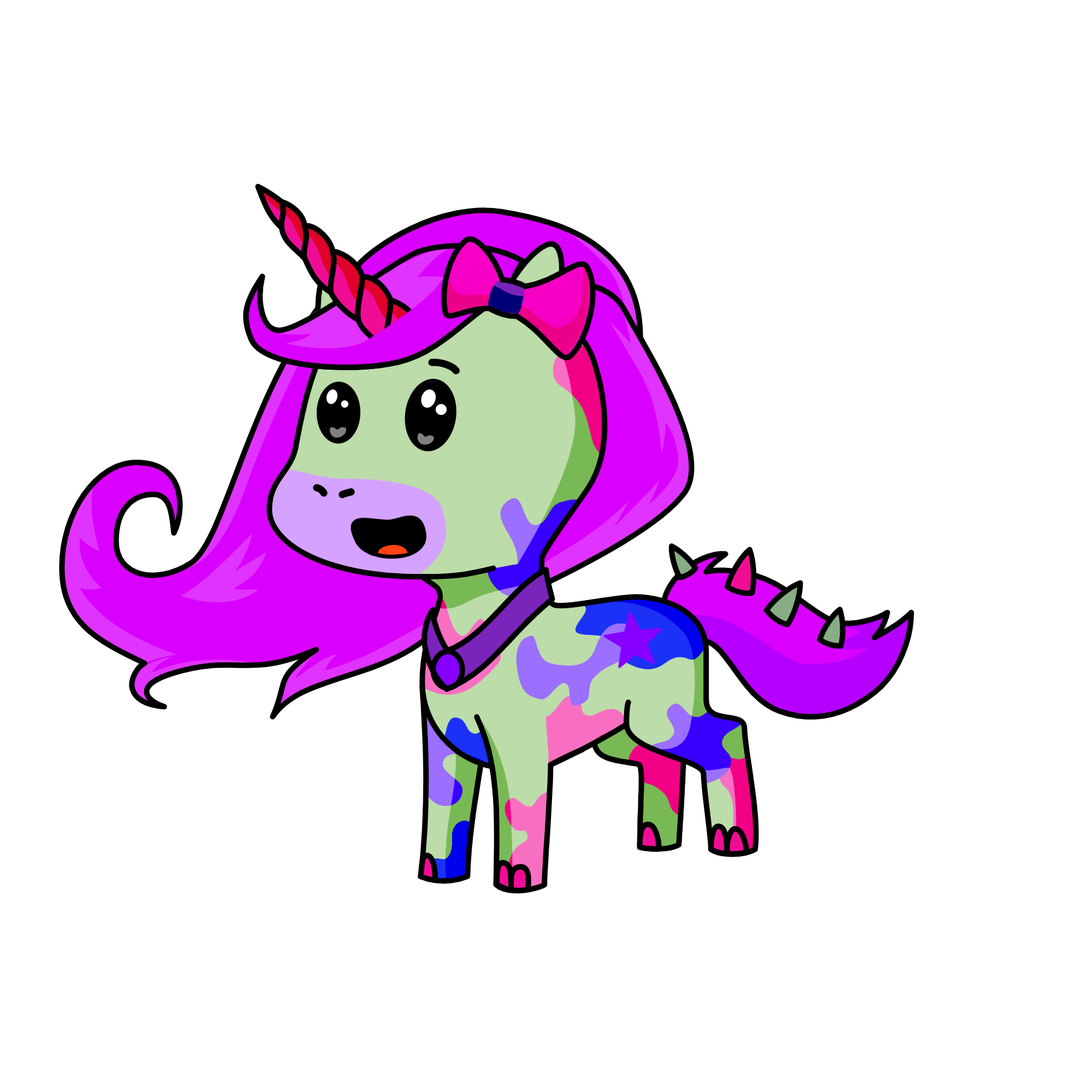 Drama..., the unicorn