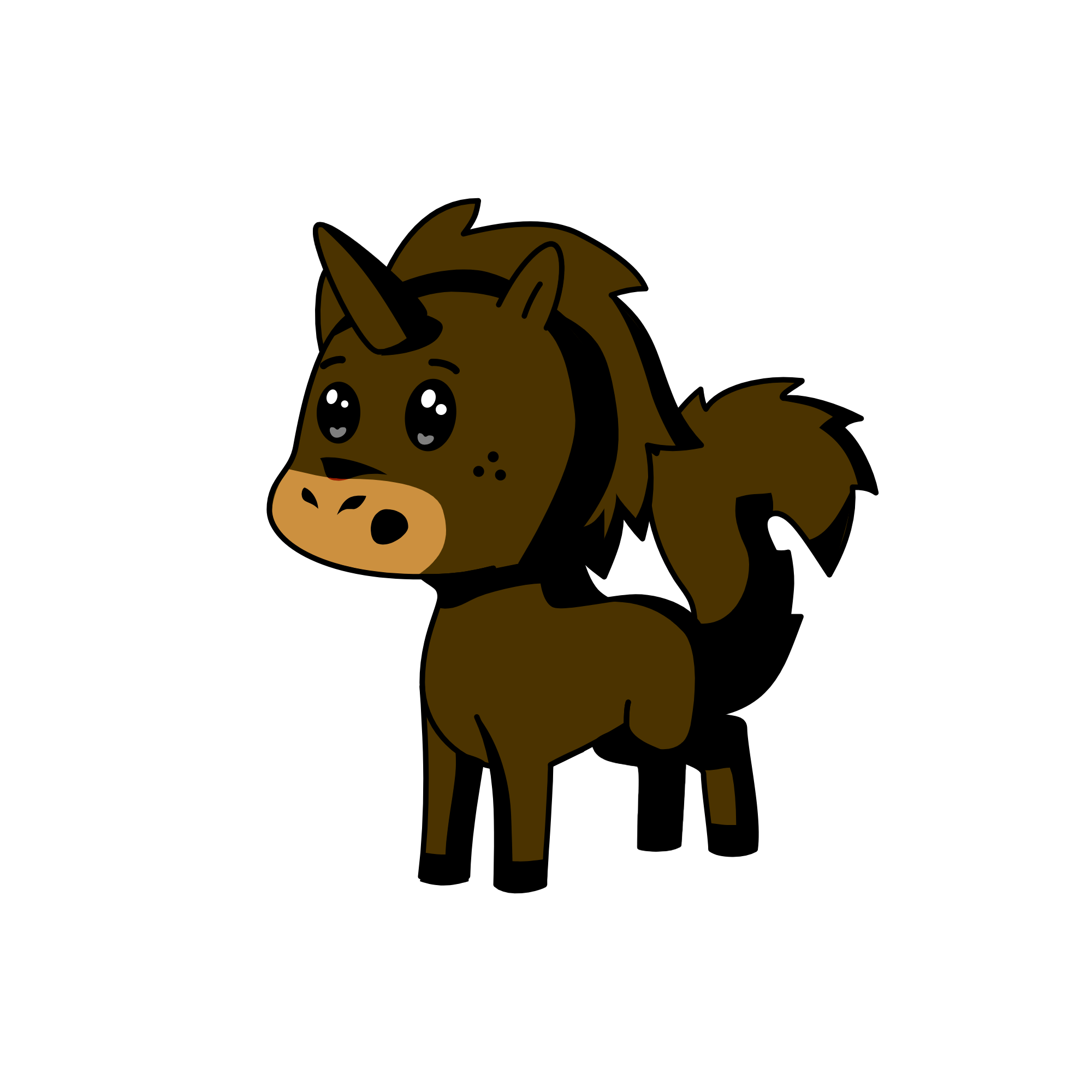 squirrel, the unicorn