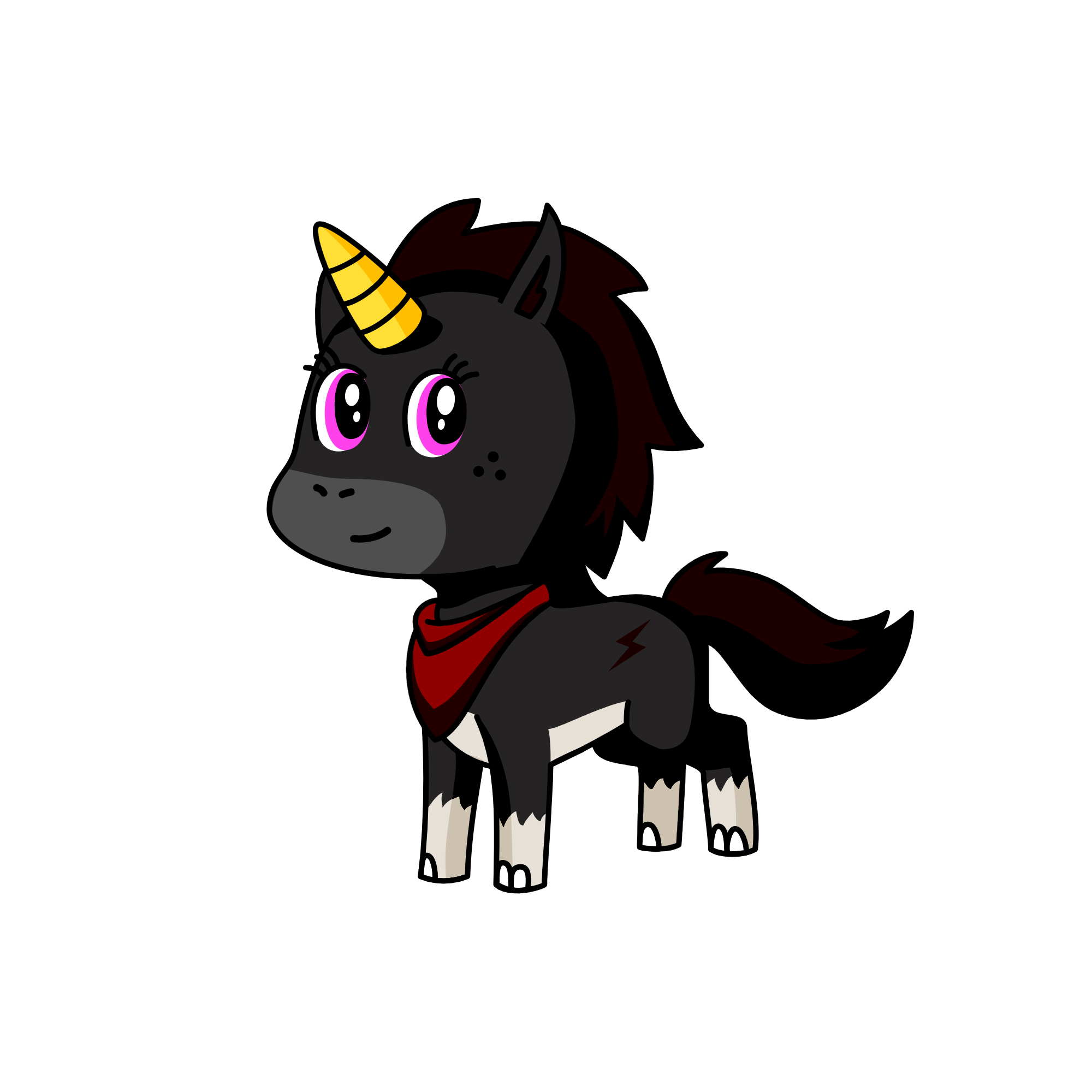 Silly, the unicorn