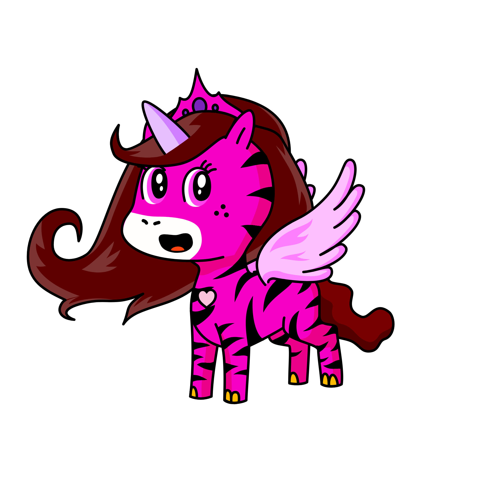 Rosadita, the unicorn