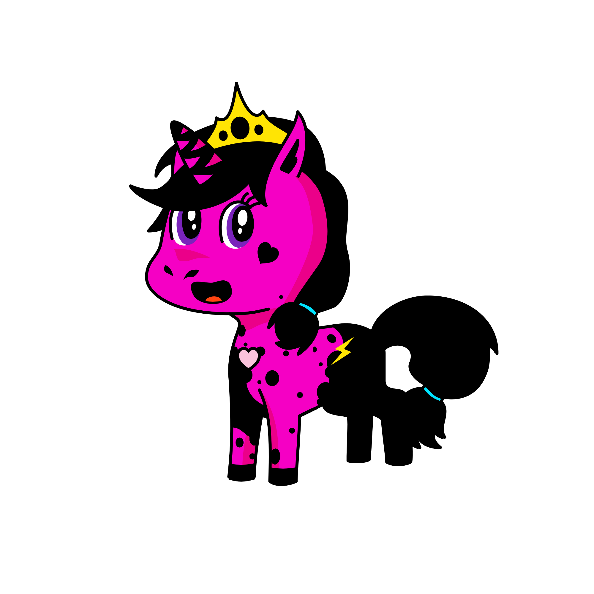 Pinky pie, the unicorn