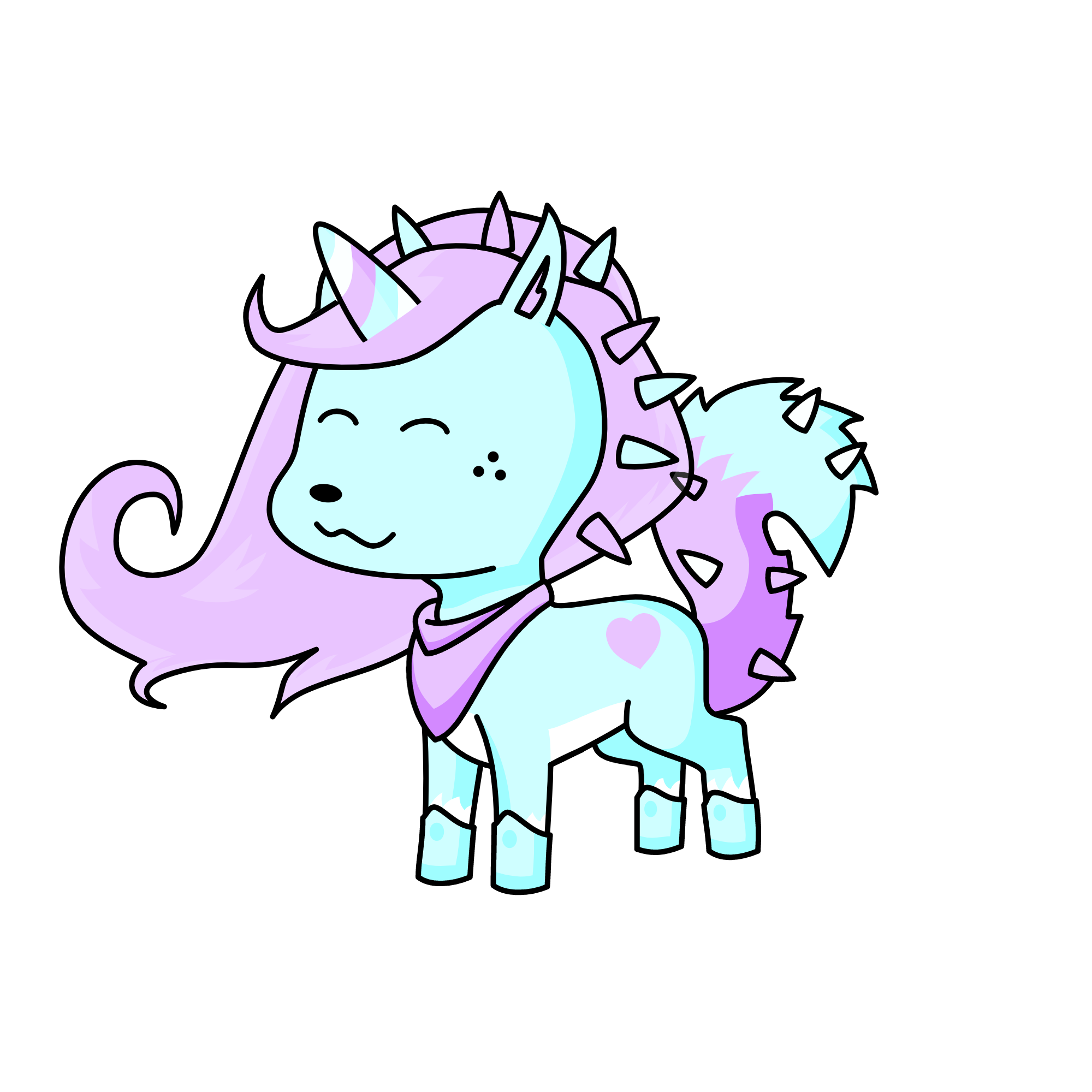 i love you all, the unicorn