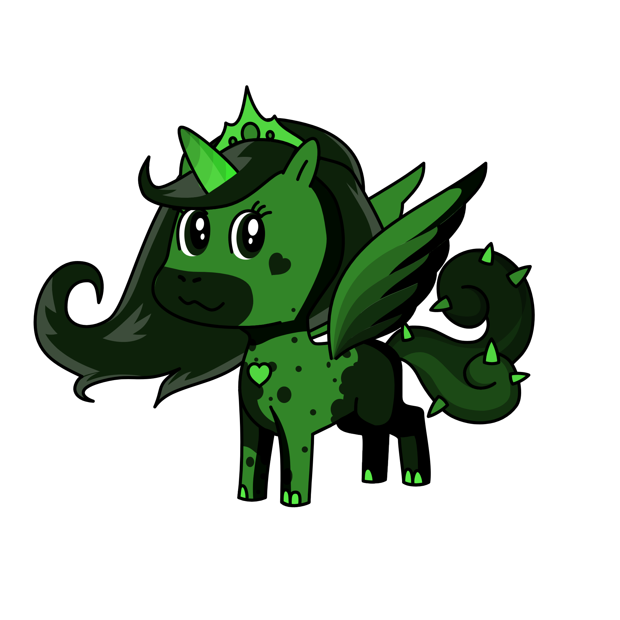 Evergreen, the unicorn