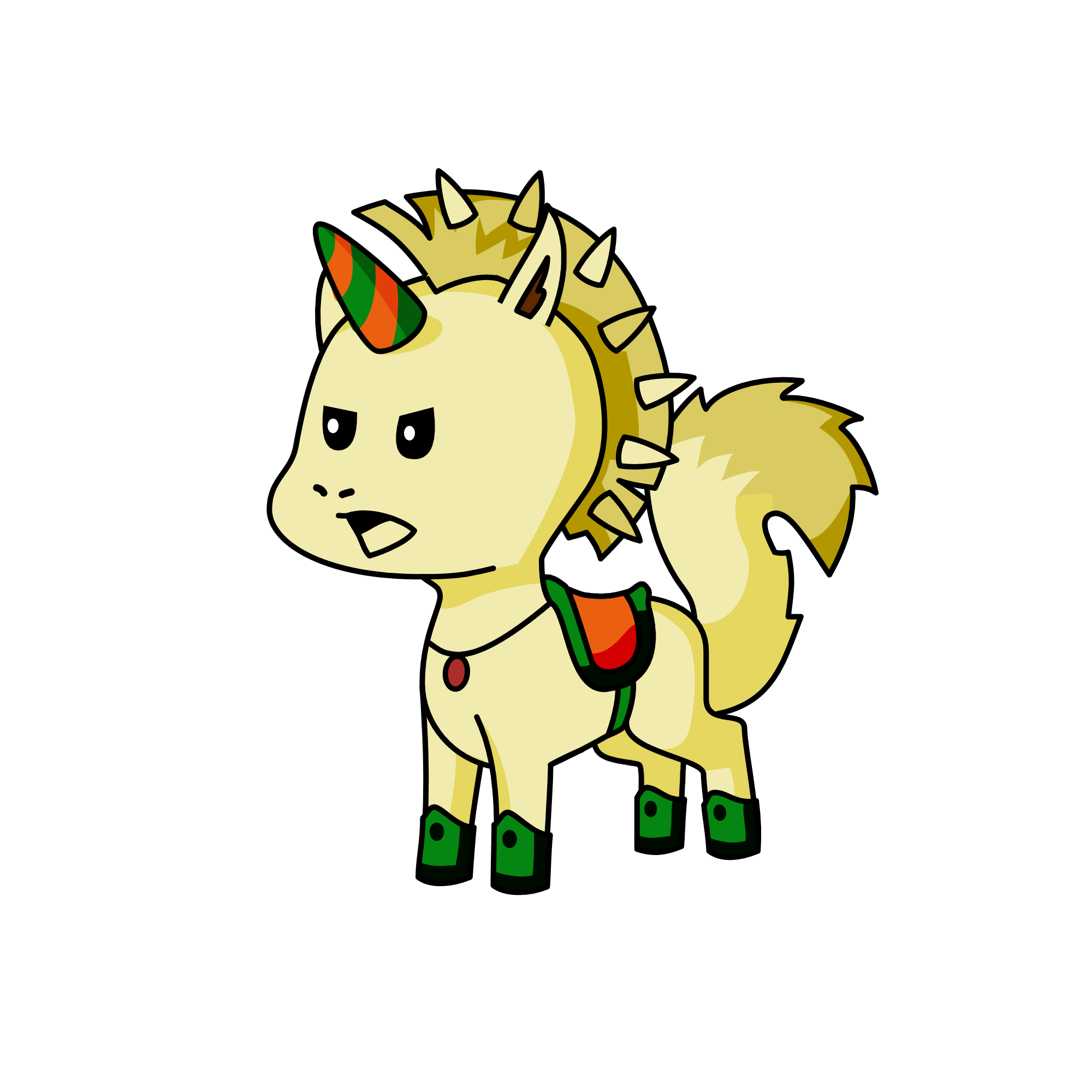 Bakugo, the unicorn