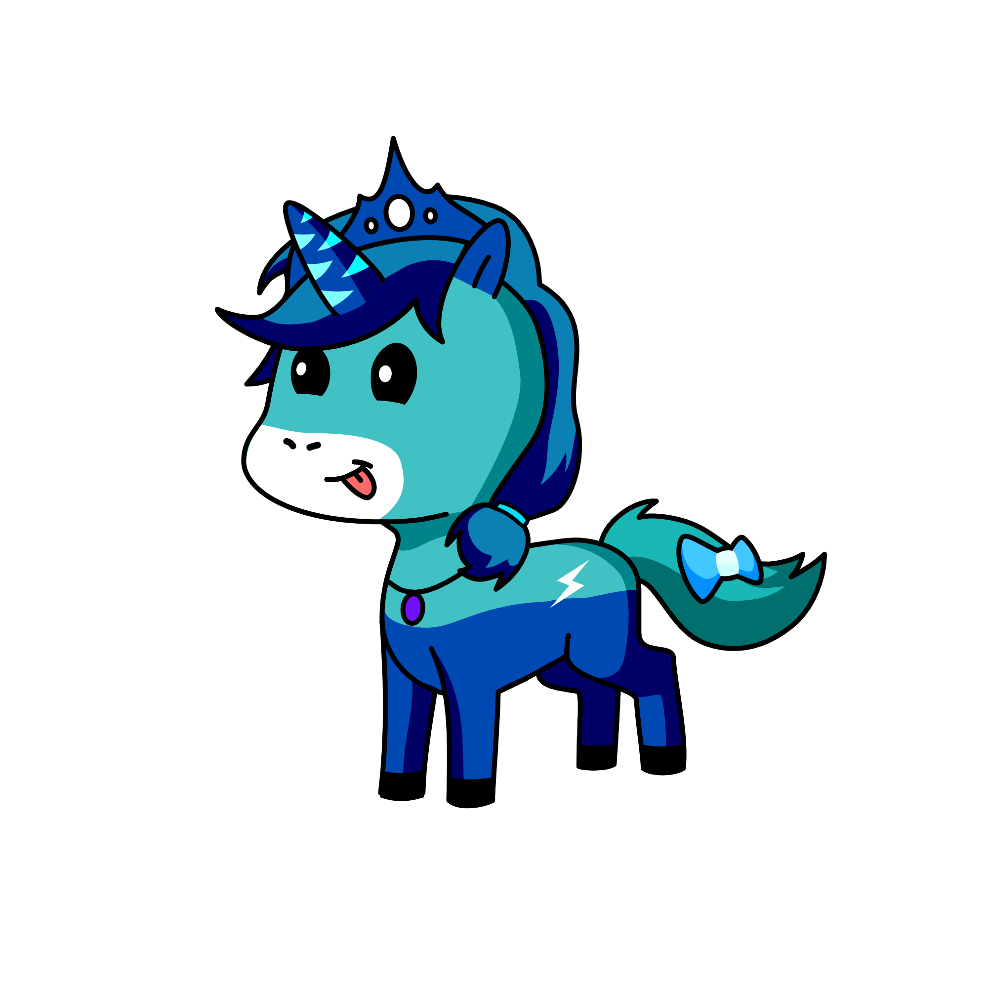 Nightshade, the unicorn