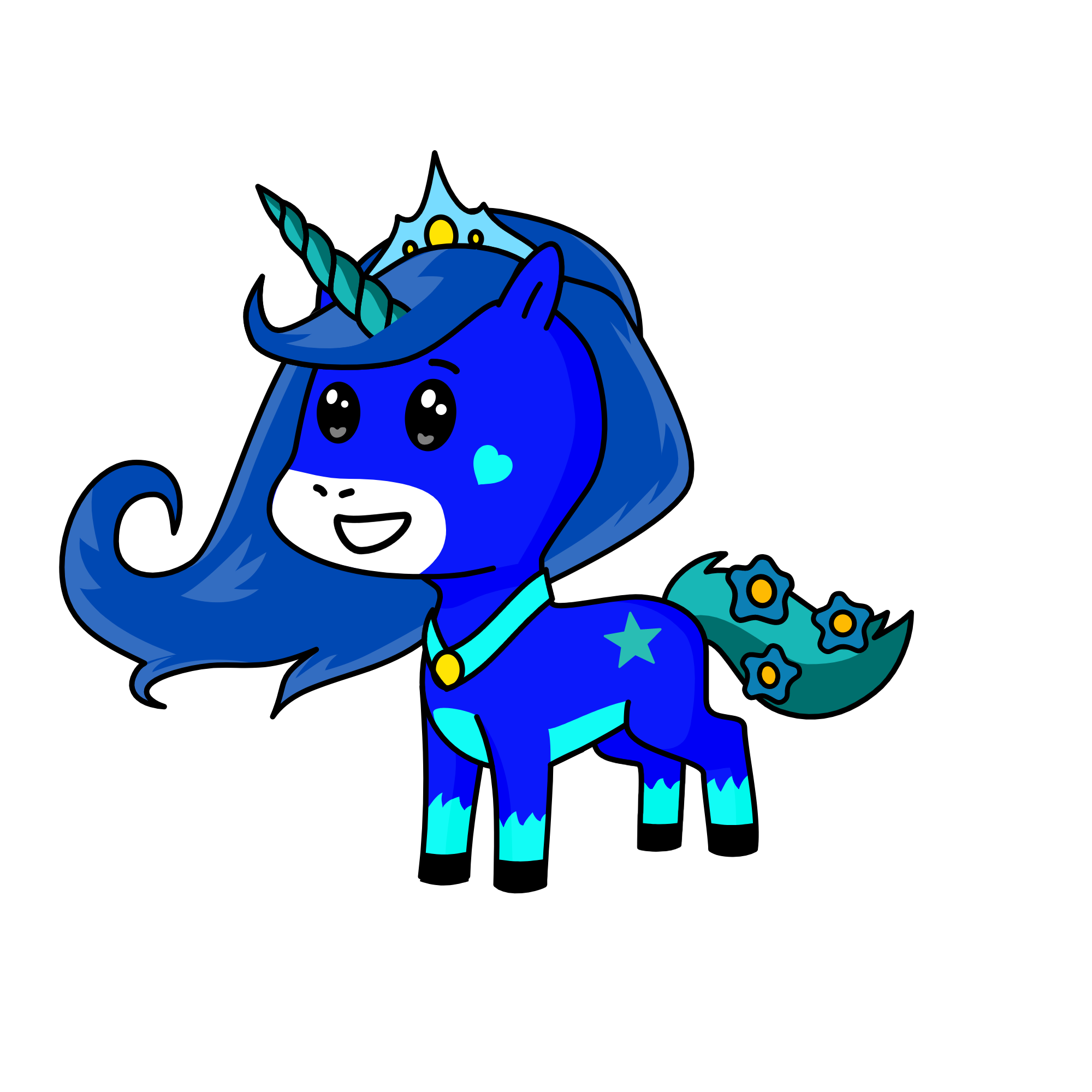Queen Moonstarlight!🌑🌓🌔🌕🌙🌛🌝🌒🌖🌗🌘🌚🌜⭐🌠🌟✨🤩☪✴🔯✡💫, the unicorn