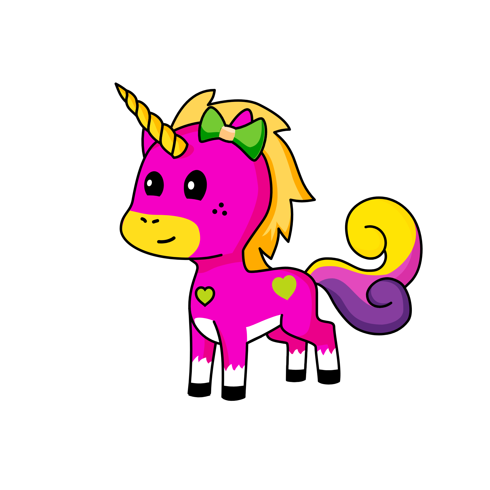 CUTY, the unicorn